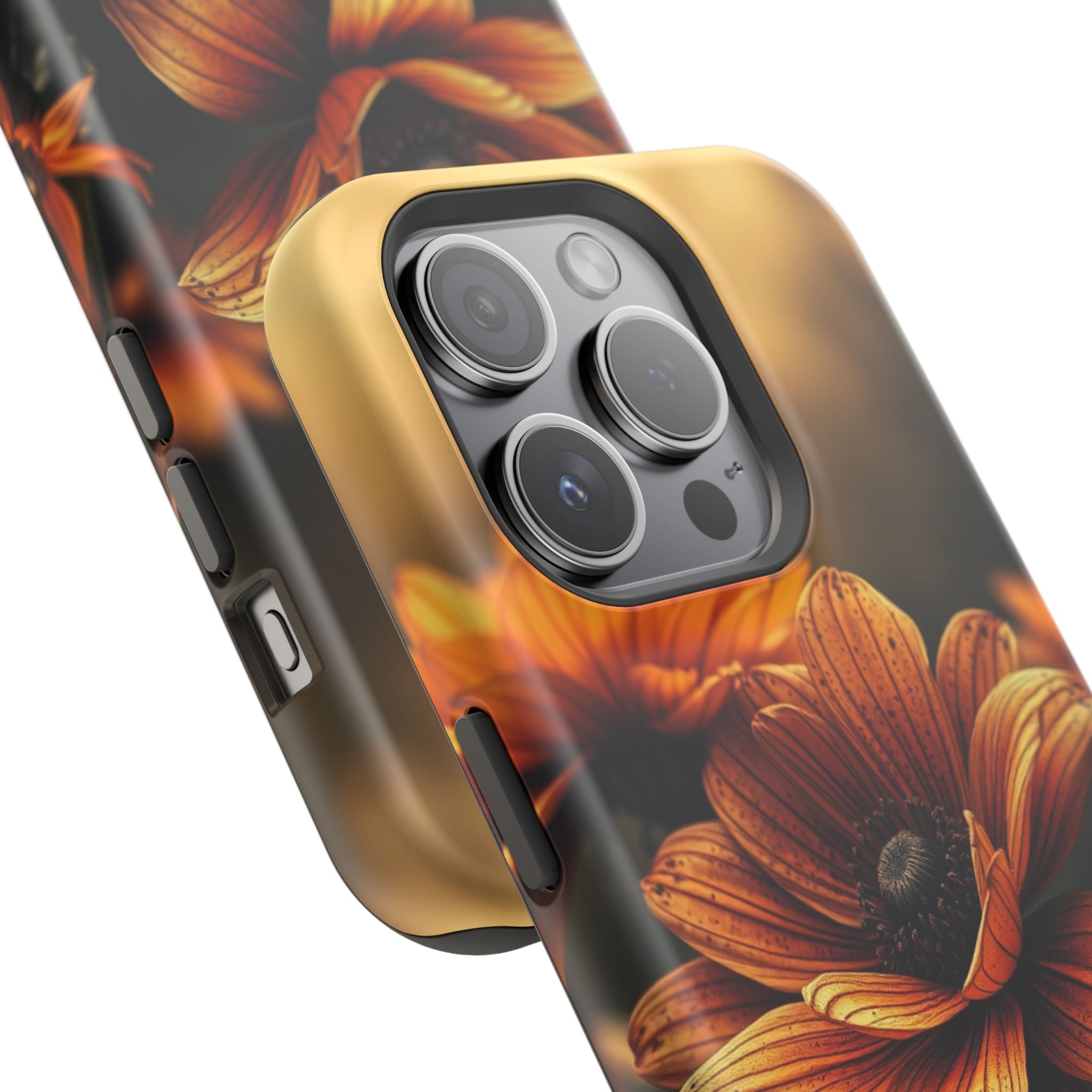 iPhone Radiant Floral Ombre Design Bold Modern Everyday Snap Case · iPhone Case