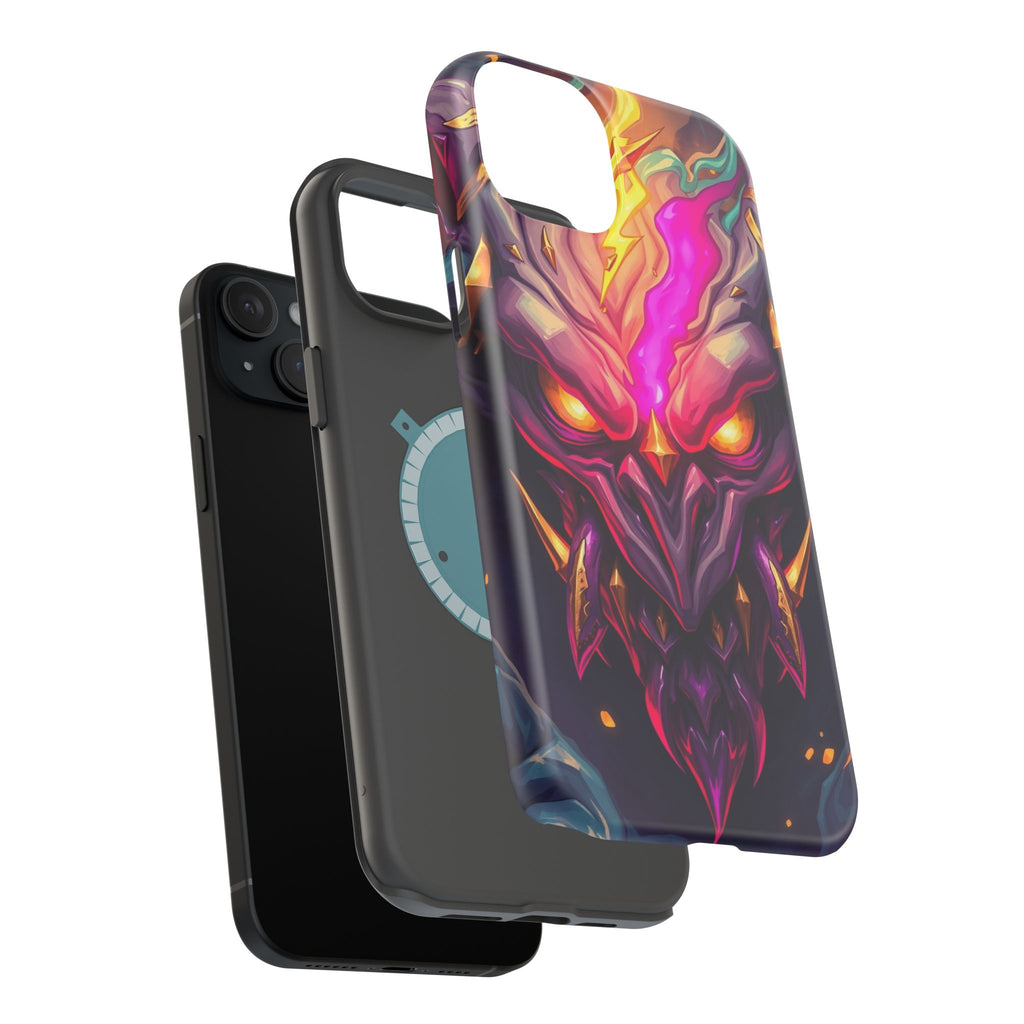 iPhone Chaos Goblin Energy Gold Foil Luxury Slim Everyday Designer Case · iPhone