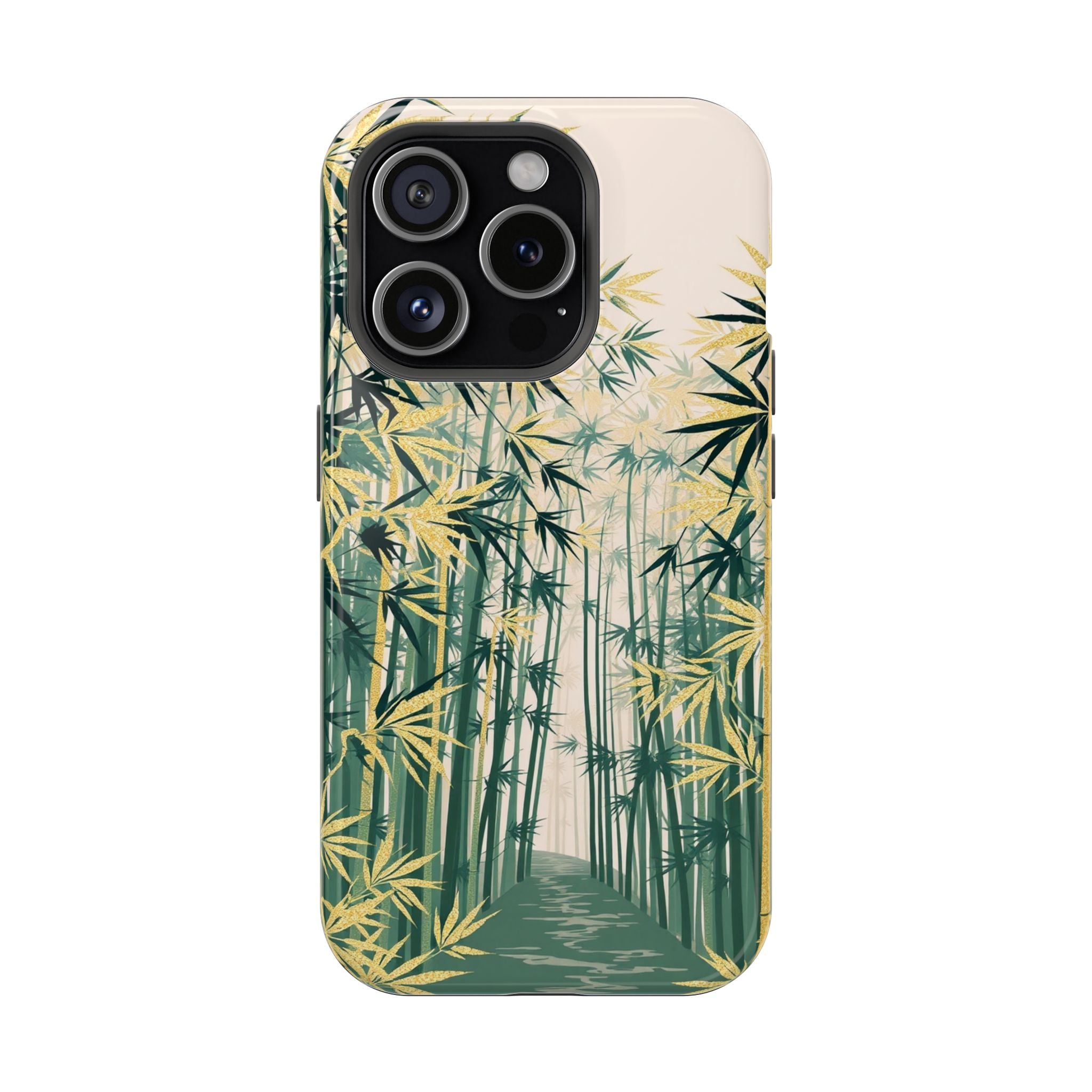 iPhone Serene Bamboo Grove Design Bold Modern Everyday Snap Case · iPhone Case