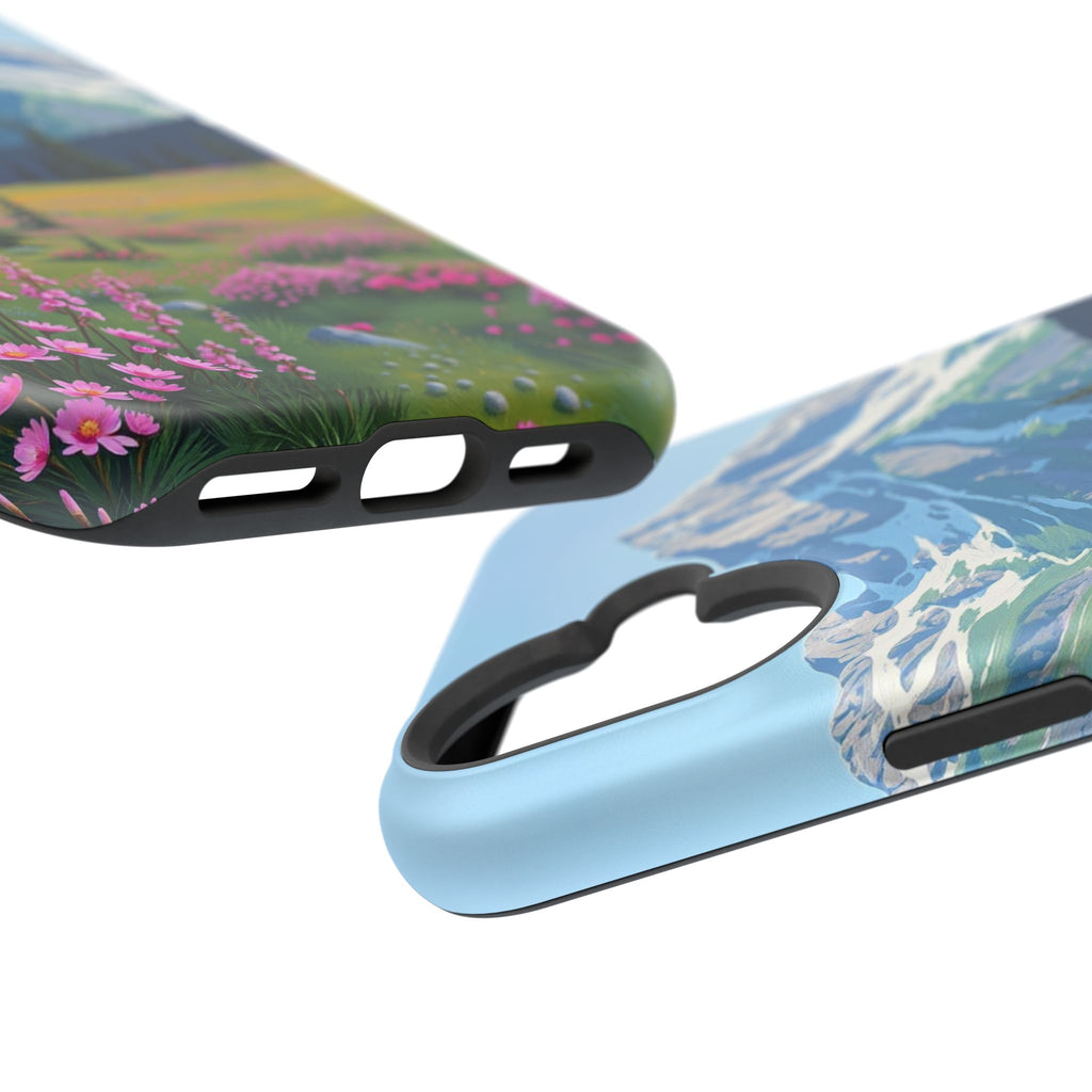 iPhone Earthy Alpine Meadow Design Bold Modern Everyday Snap Case · iPhone Case