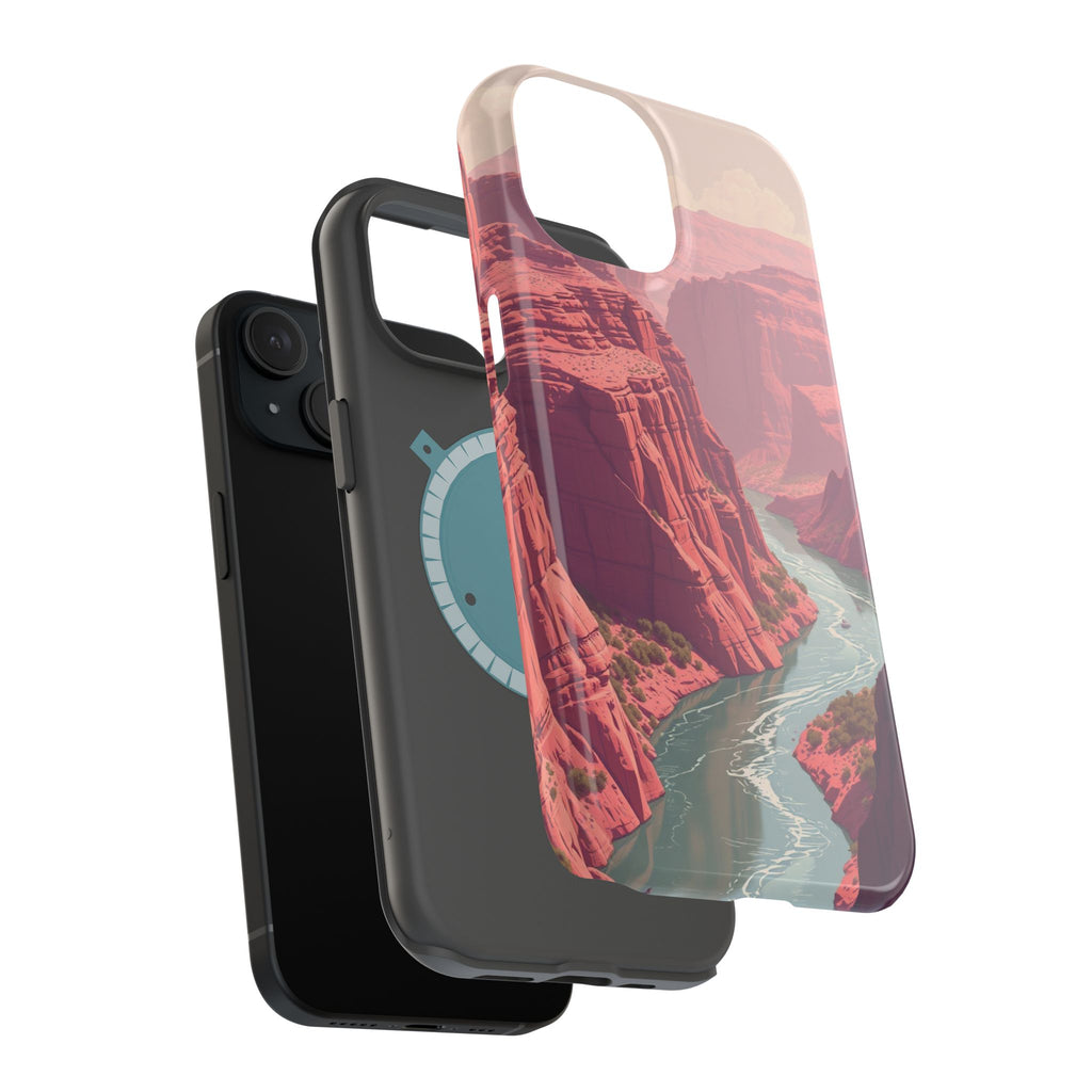 iPhone Rose Pink And Cream River Canyon Slim Everyday iPhone Designer · iPhone C