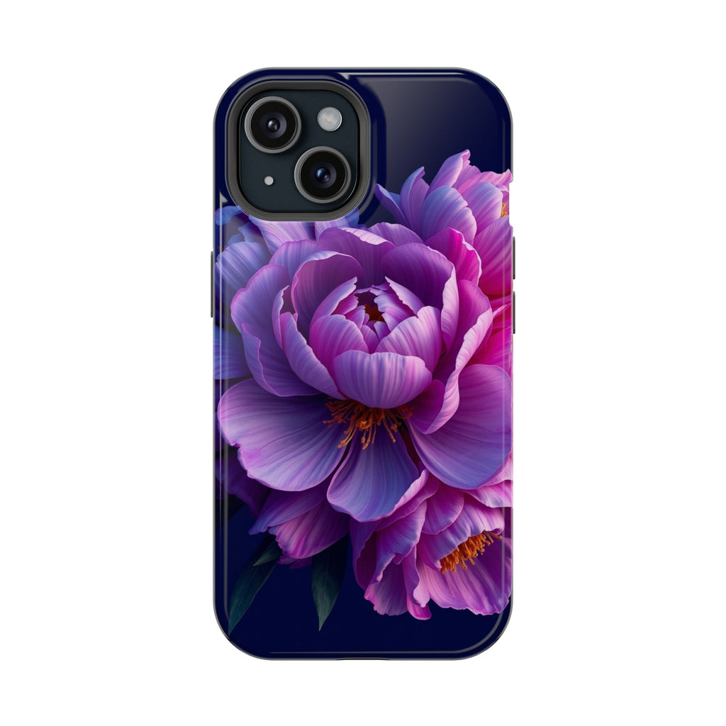 iPhone Peony Bouquet 3D Digital Slim Everyday Designer Case · iPhone Case