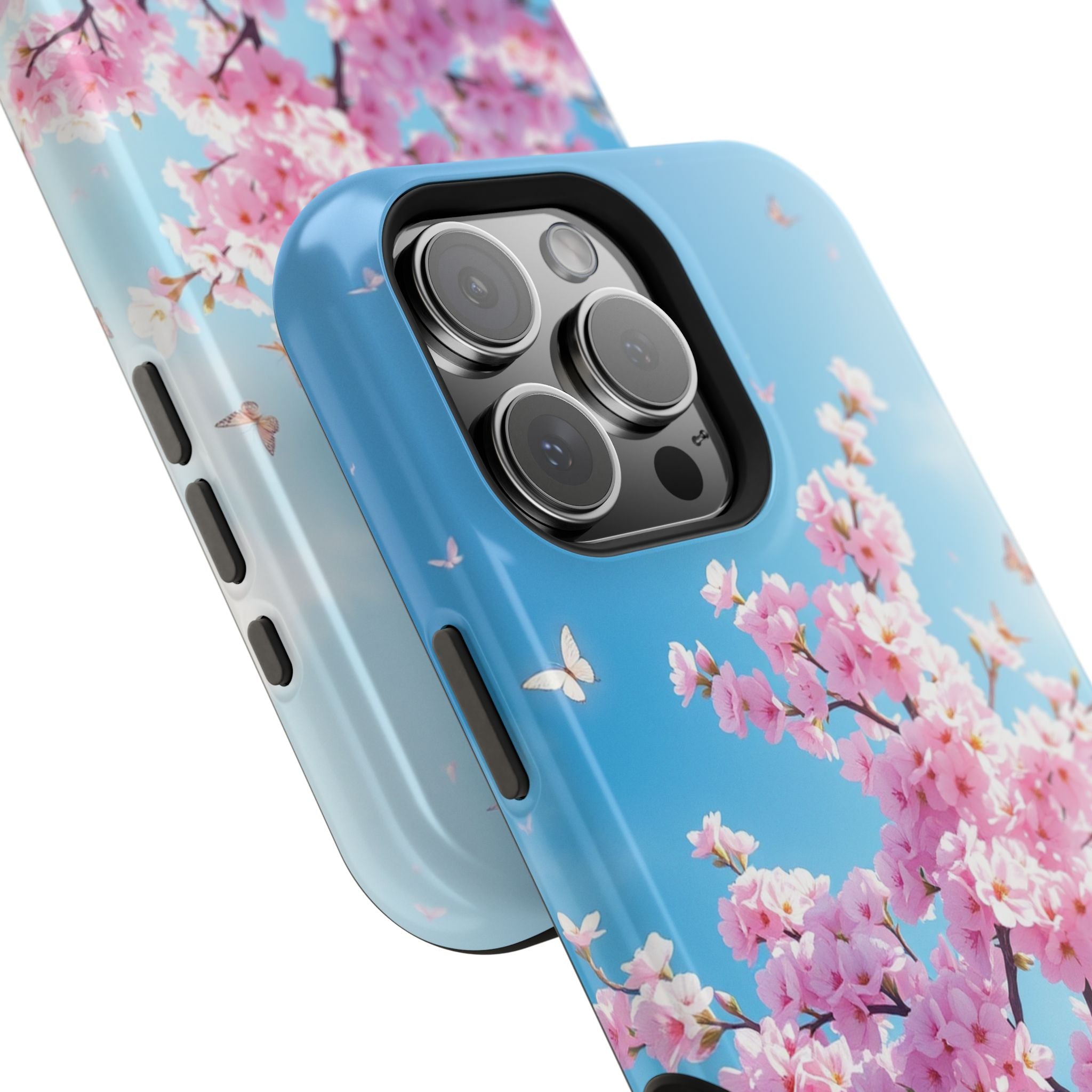 iPhone Cherry Blossom Floral Slim Everyday Designer Case · iPhone Case