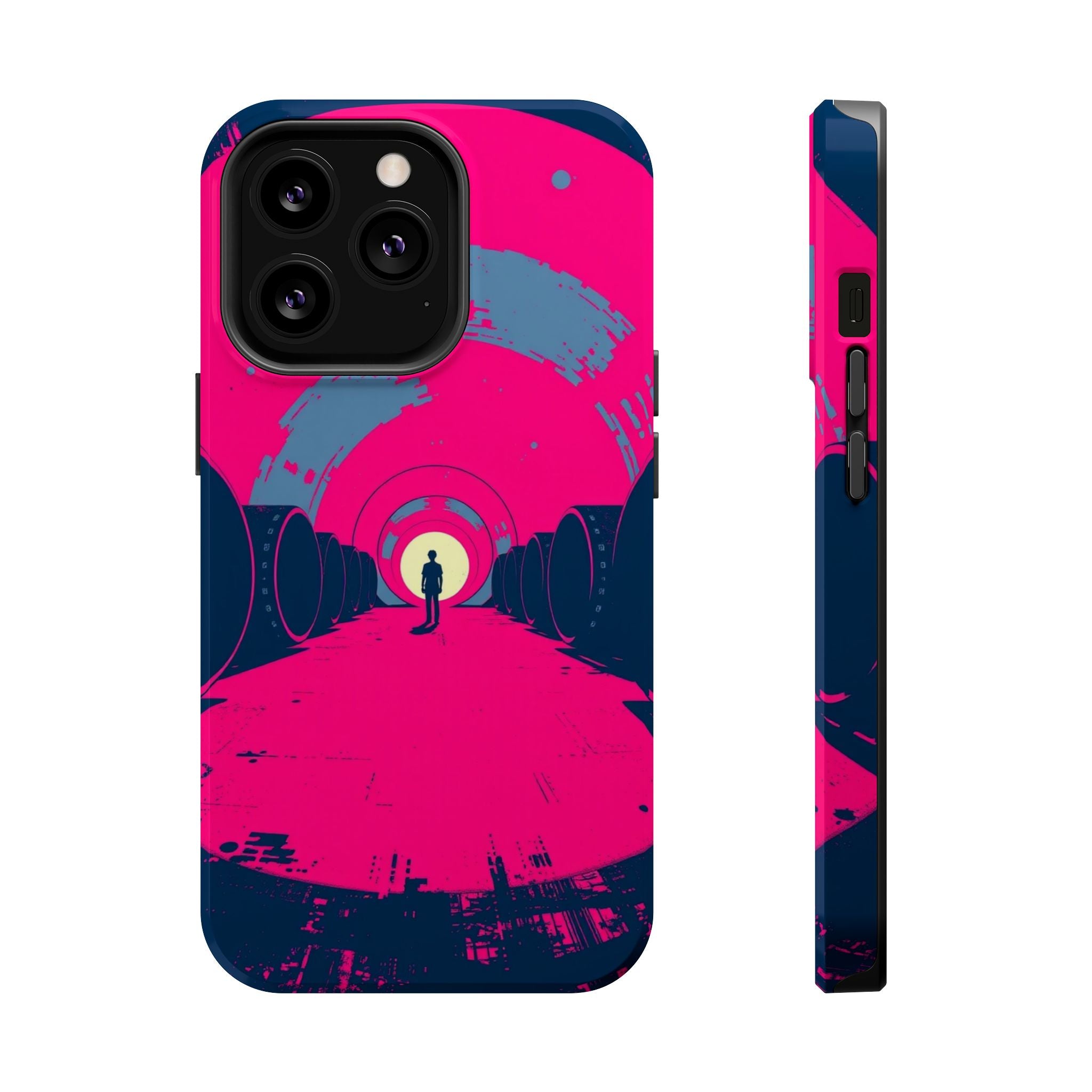 iPhone 1960s Mod Circles Bold Art Bold Modern Everyday Snap Case · iPhone Case