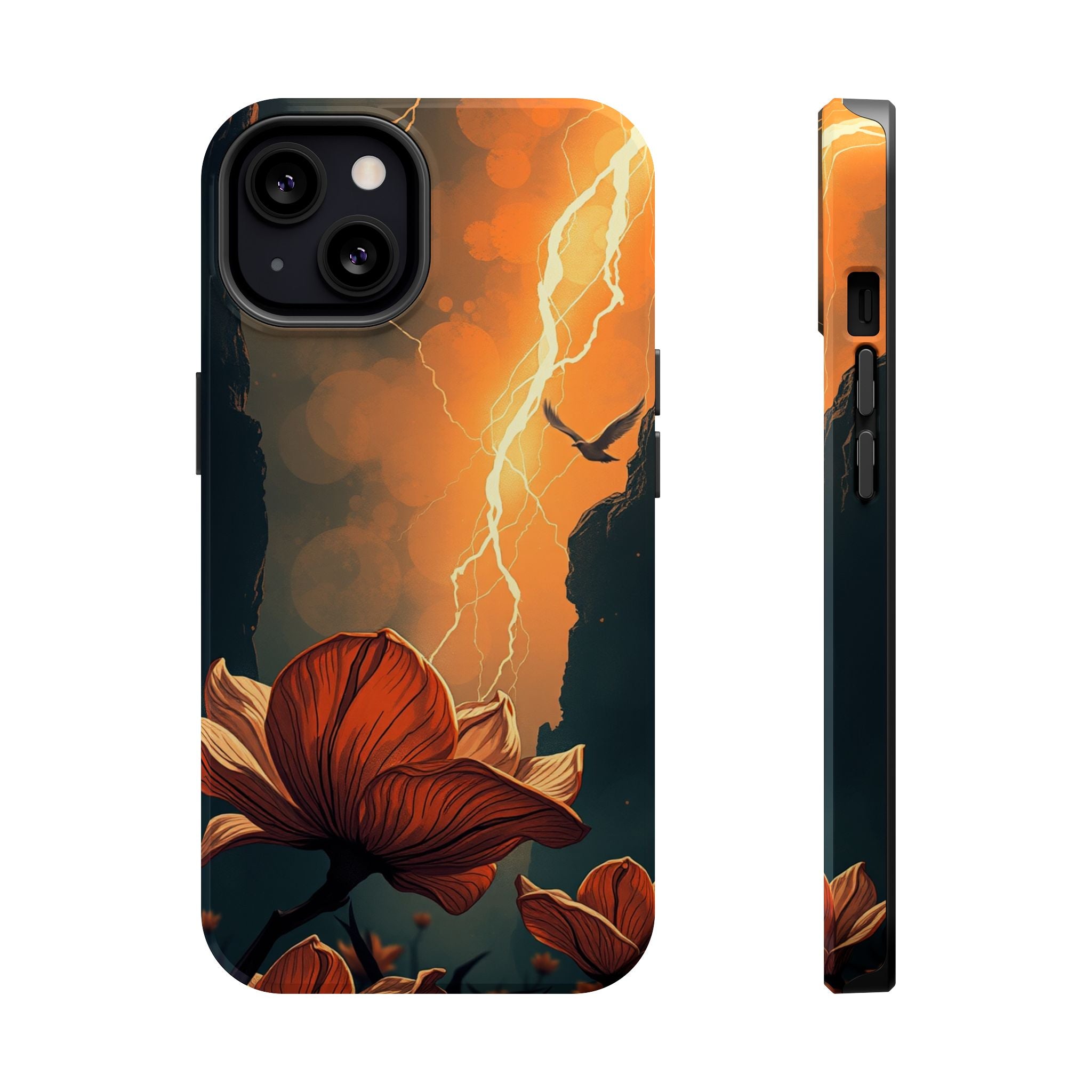 iPhone Vibrant Petal Storm Design Bold Modern Everyday Snap Case · iPhone Case