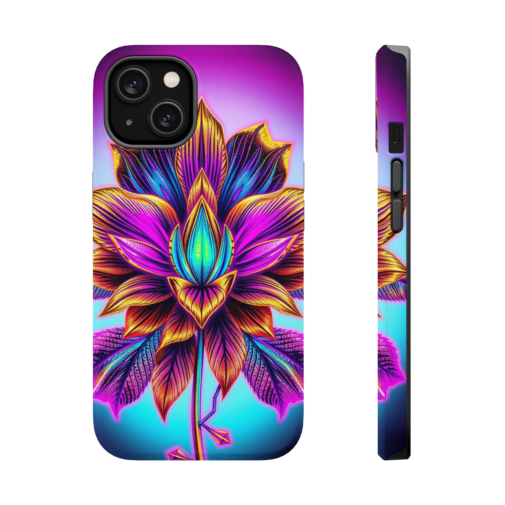 iPhone Floral Gold Foil Mystic Art Bold Modern Everyday Snap Case · iPhone Case