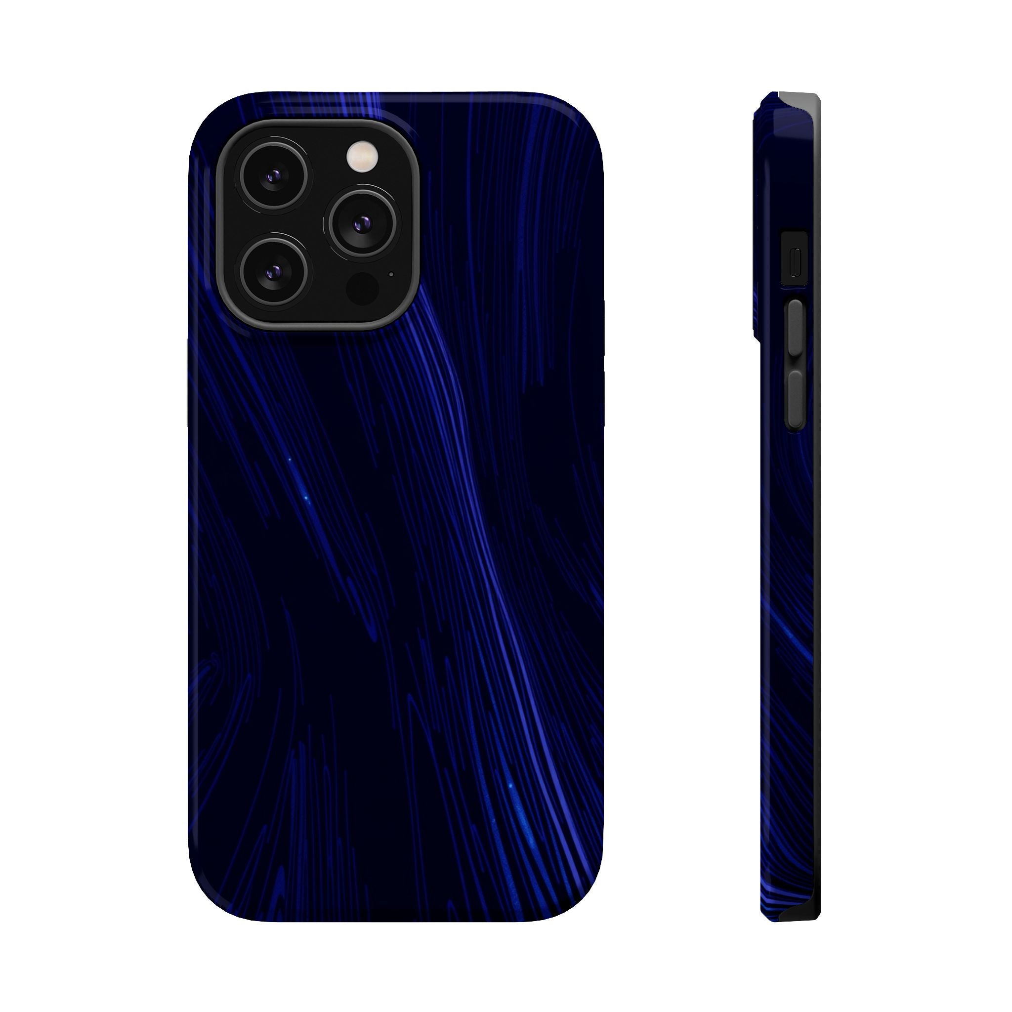 iPhone Interference Pattern Dark Gothic Ink Slim iPhone Everyday · iPhone Case