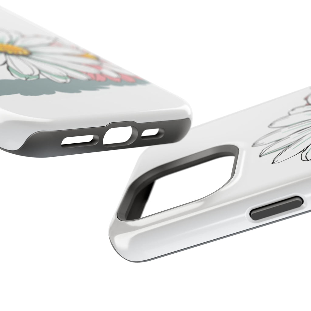 iPhone Daisy Chain Hand-Drawn Sketch Slim Everyday Designer Case · iPhone Case