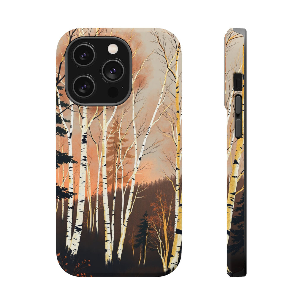 iPhone Birch Grove Mystic Art 14 Bold Modern Everyday Snap Case · iPhone Case