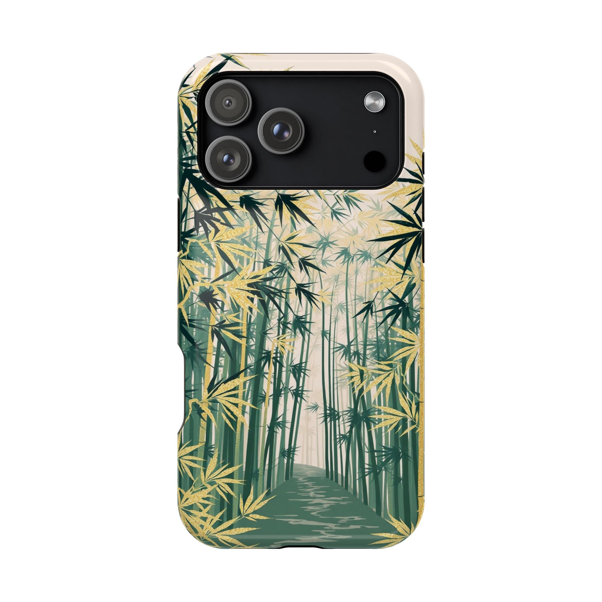 iPhone Serene Bamboo Grove Design Bold Modern Everyday Snap Case · iPhone Case