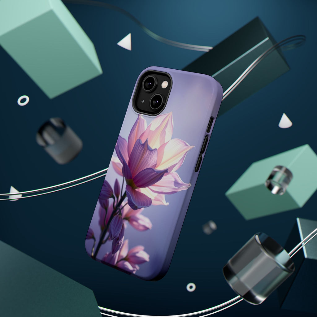 iPhone Floral Ombre Electric Art Bold Modern Everyday Snap Case · iPhone Case