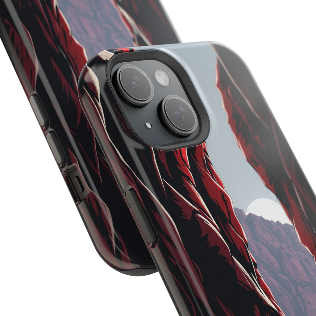 iPhone Serene Canyon Wall Design Bold Modern Everyday Snap Case · iPhone Case