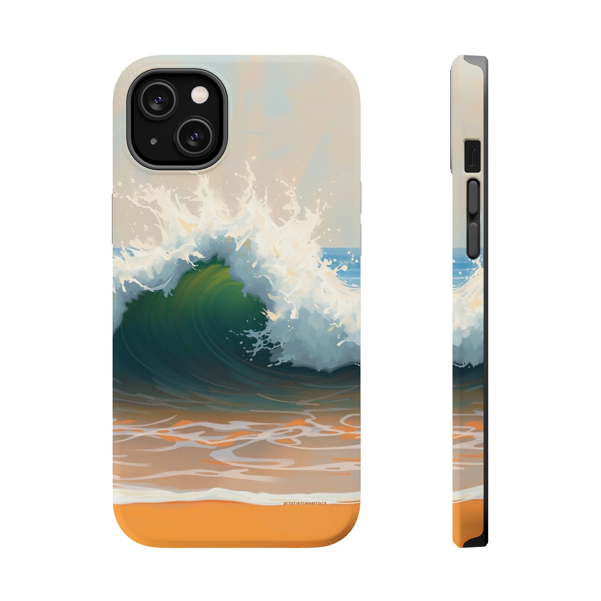 iPhone Radiant Ocean Wave Crash Design Slim Everyday Designer Case · iPhone Case