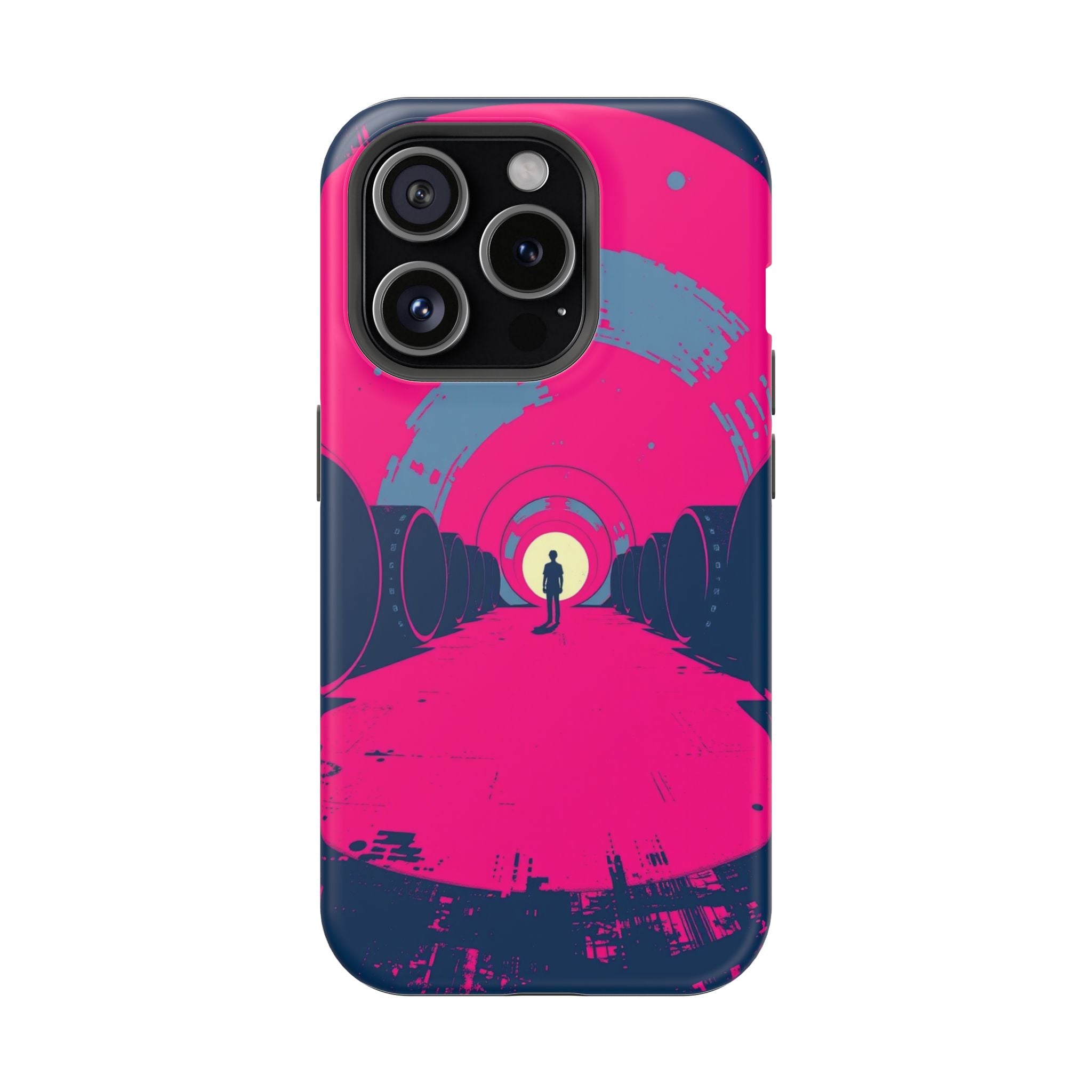 iPhone 1960s Mod Circles Bold Art Bold Modern Everyday Snap Case · iPhone Case