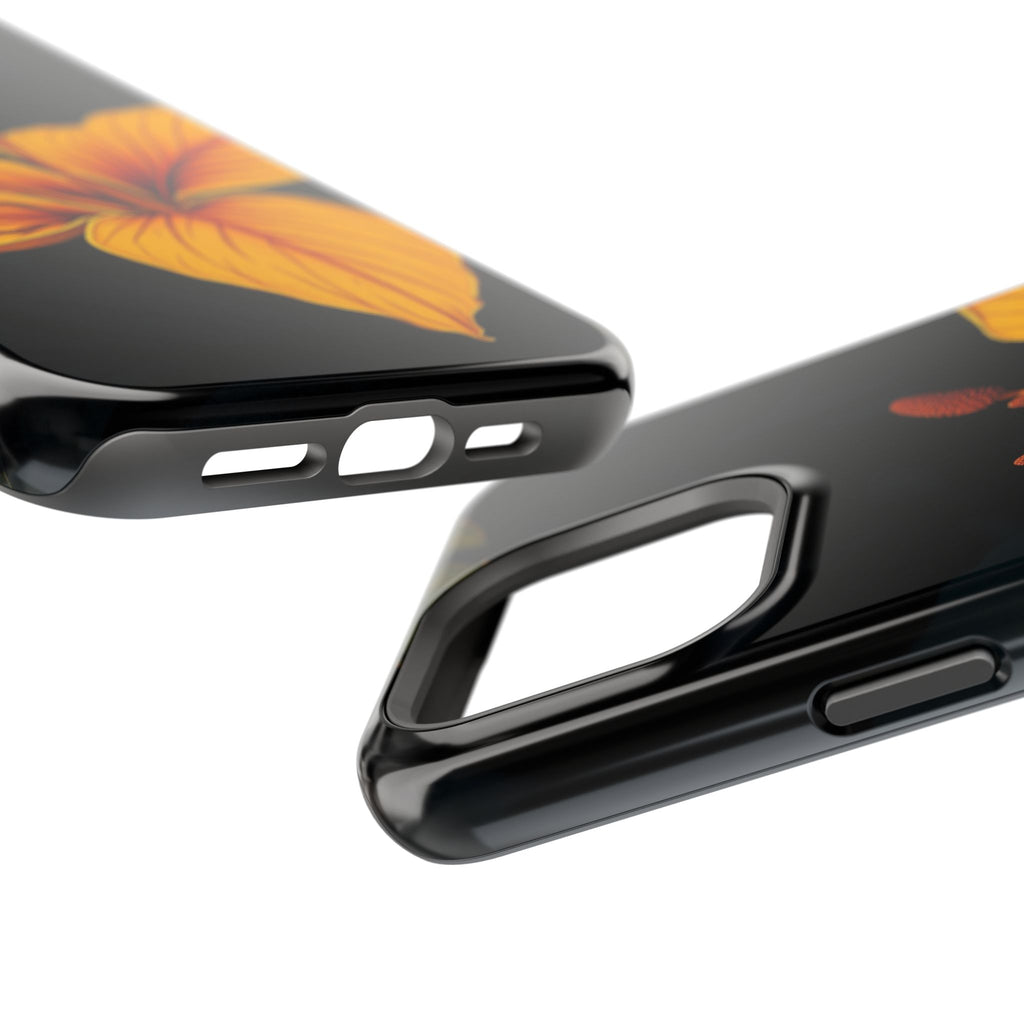 iPhone Earthy Tropical Bloom Design Artistic Everyday Cas Slim Snap Case · iPhon