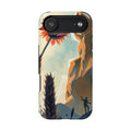 iPhone Bud Burst Vibrant Watercolor Artistic Everyday Cas Slim Snap Case · iPhon