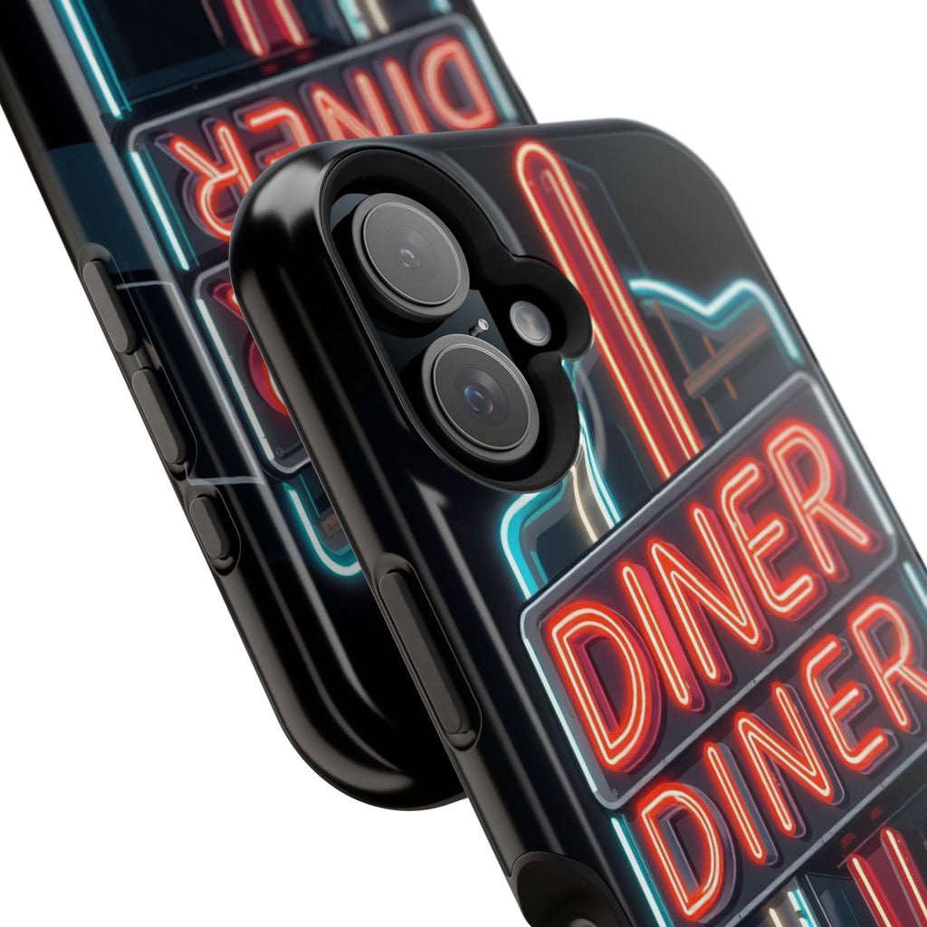 iPhone Neon Diner Sign Electric Art Slim Everyday Designer Case · iPhone Case