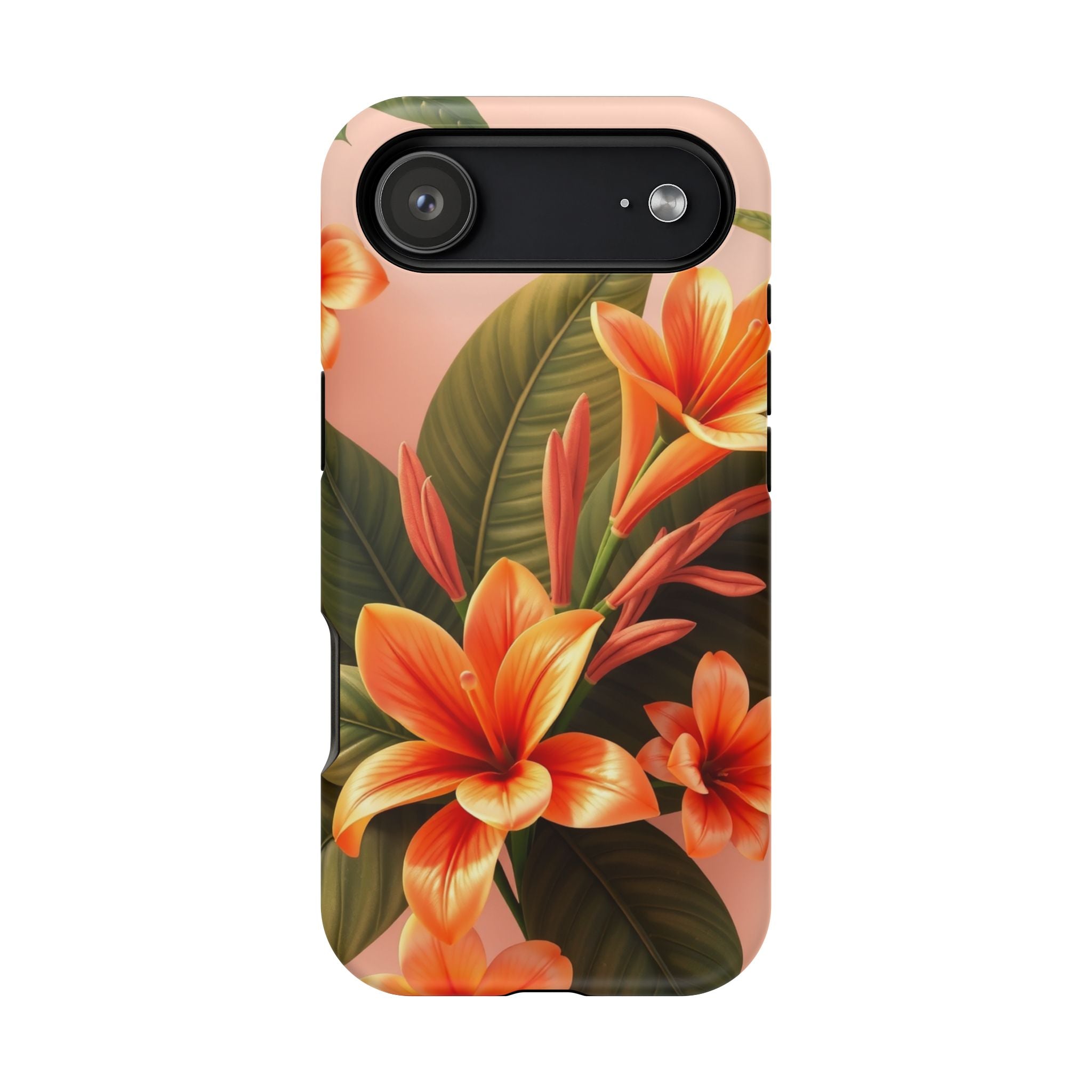 iPhone Tropical Bloom 3D Digital Bold Modern Everyday Snap Case · iPhone Case