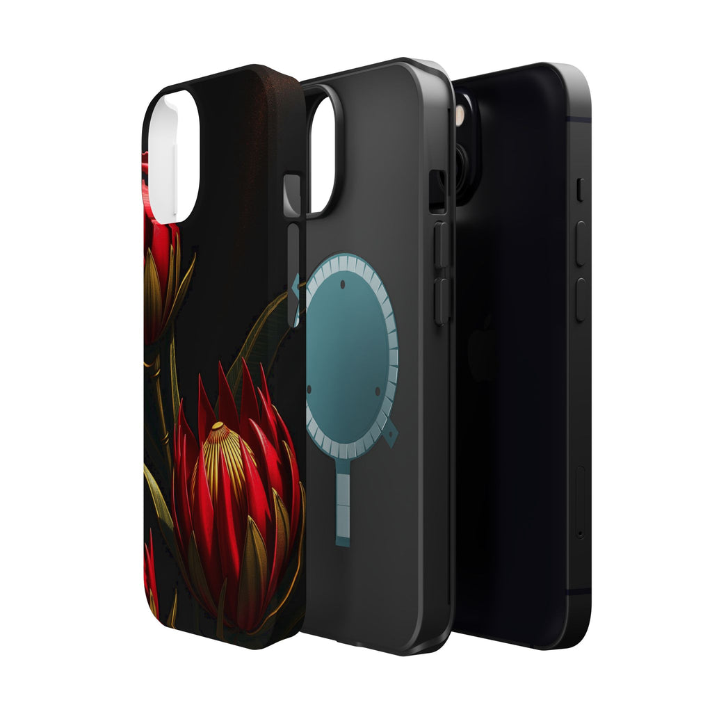 iPhone Protea Bold Gold Foil Luxury Slim Everyday Designer Case · iPhone Case