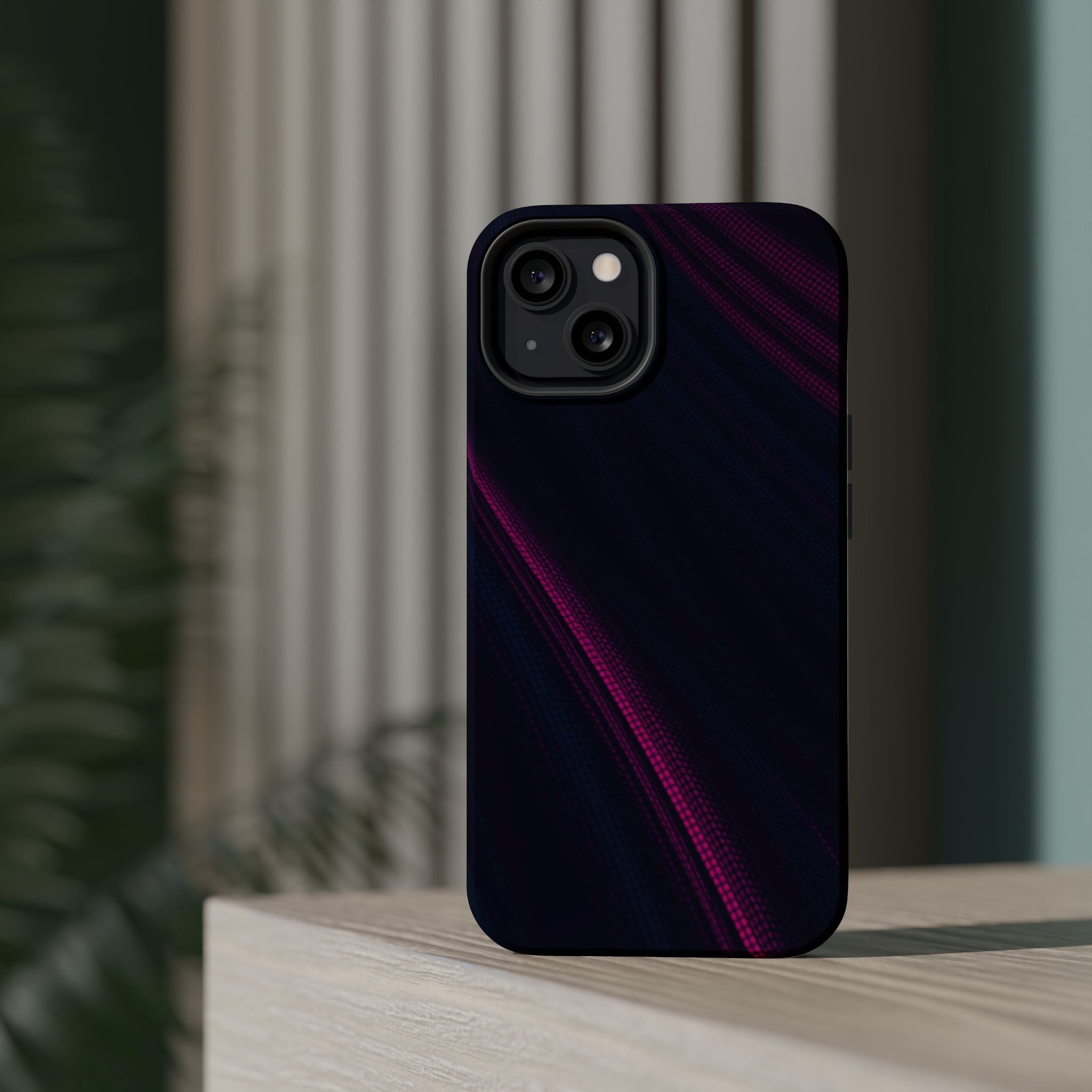 iPhone Carbon Fiber Weave Dark Gothic Ink Slim iPhone Everyday Designer · iPhone