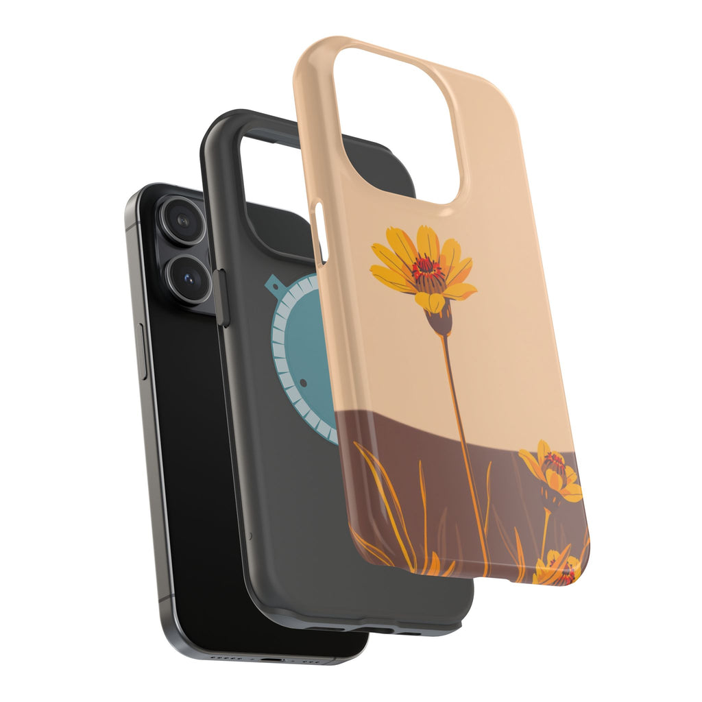 iPhone Serene Desert Flower Design Bold Modern Everyday Snap Case · iPhone Case