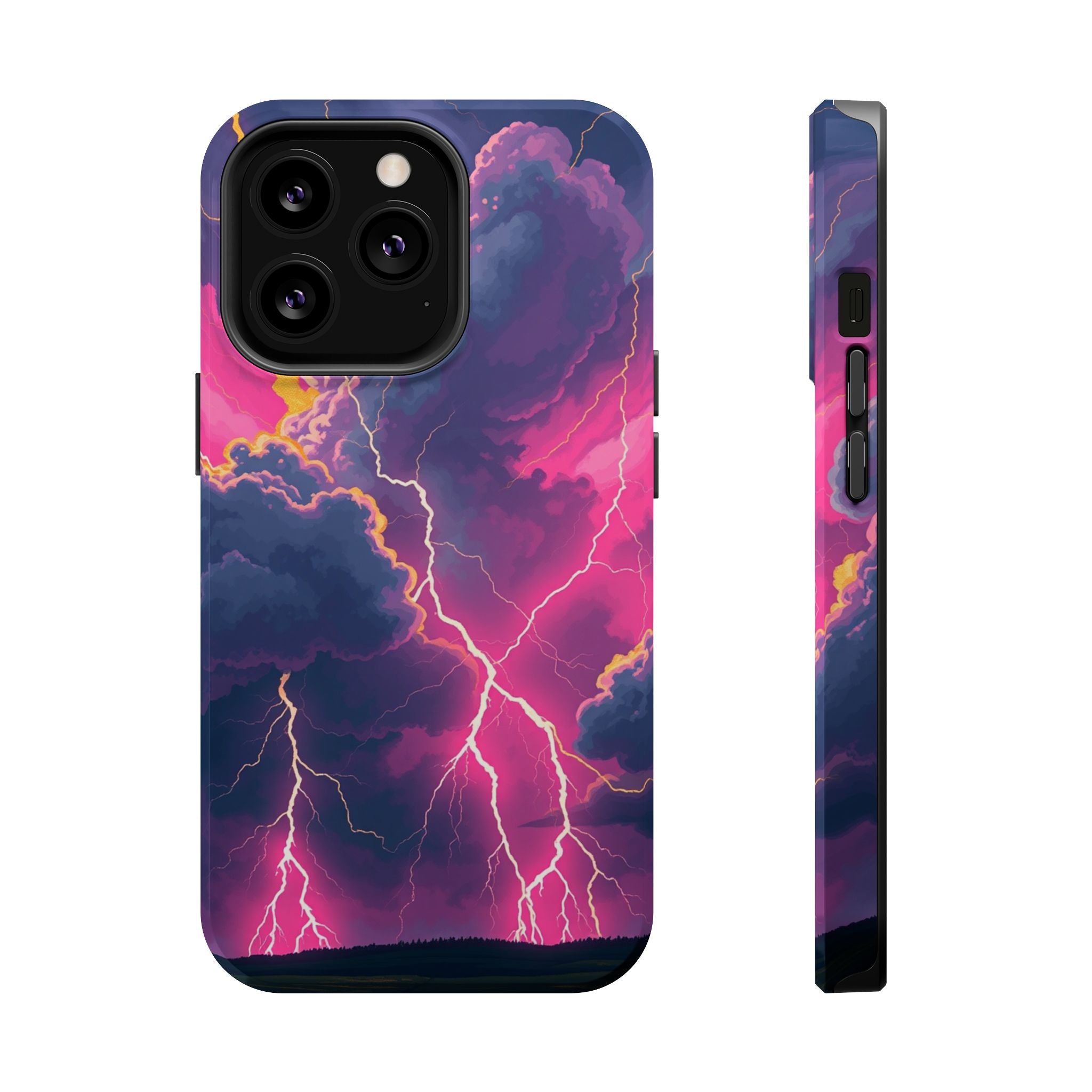 iPhone Serene Thunderstorm Sky Design Slim Everyday Designer Case · iPhone Case
