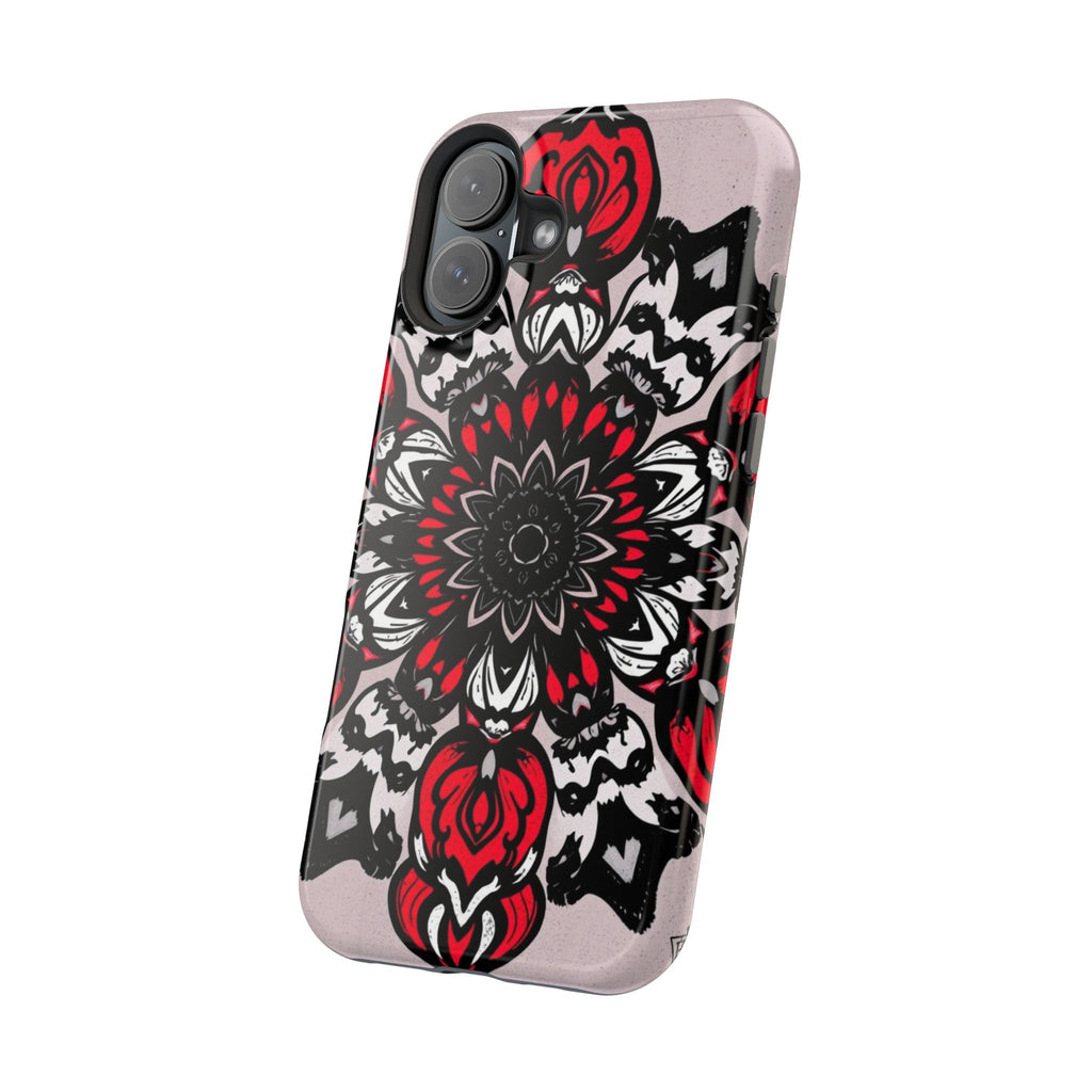 iPhone Floral Mandala Bold Art Slim Everyday Designer Case · iPhone Case