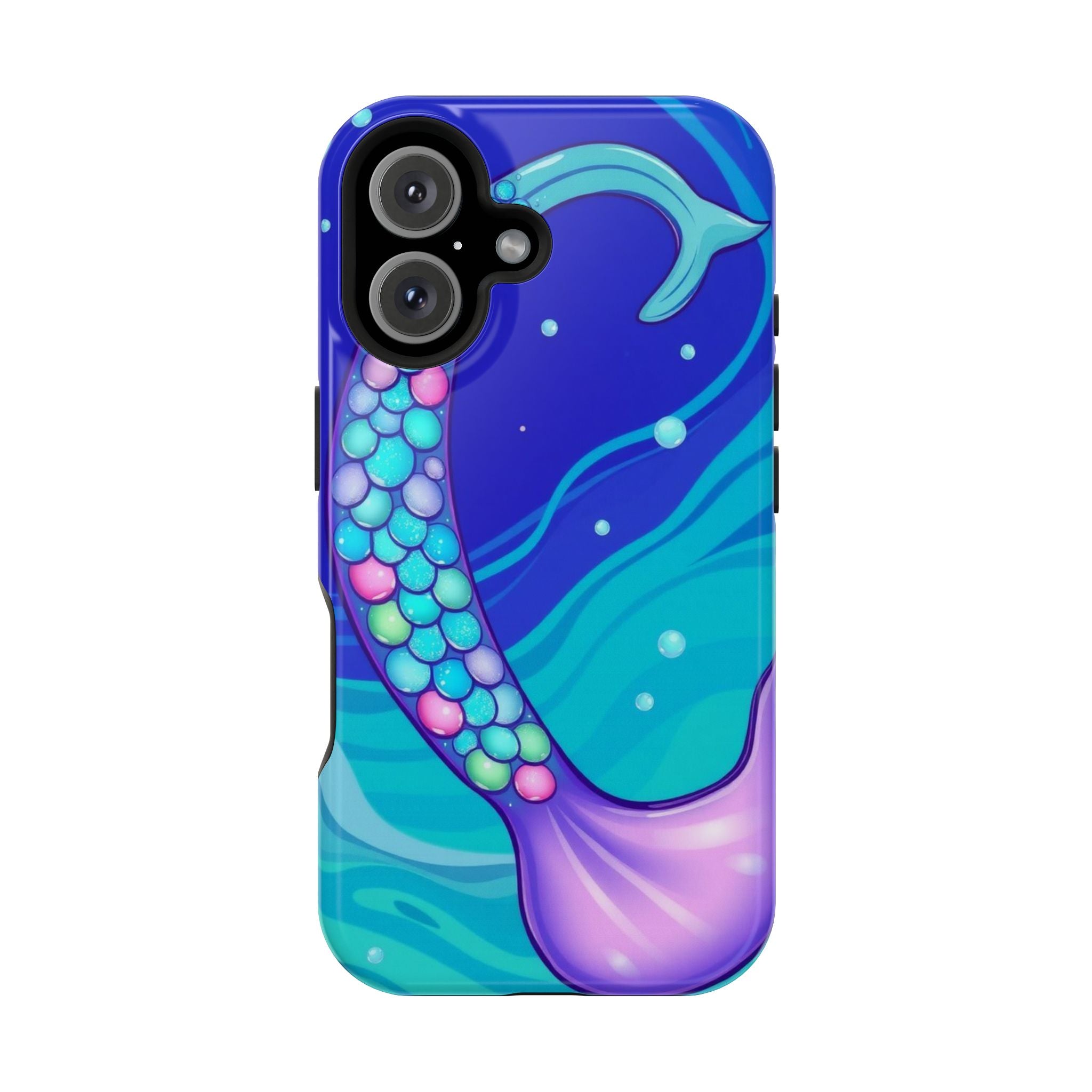 iPhone Mermaid Tail Swirl Kids Fun iPhone Phone Case Gift Artistic · iPhone Case
