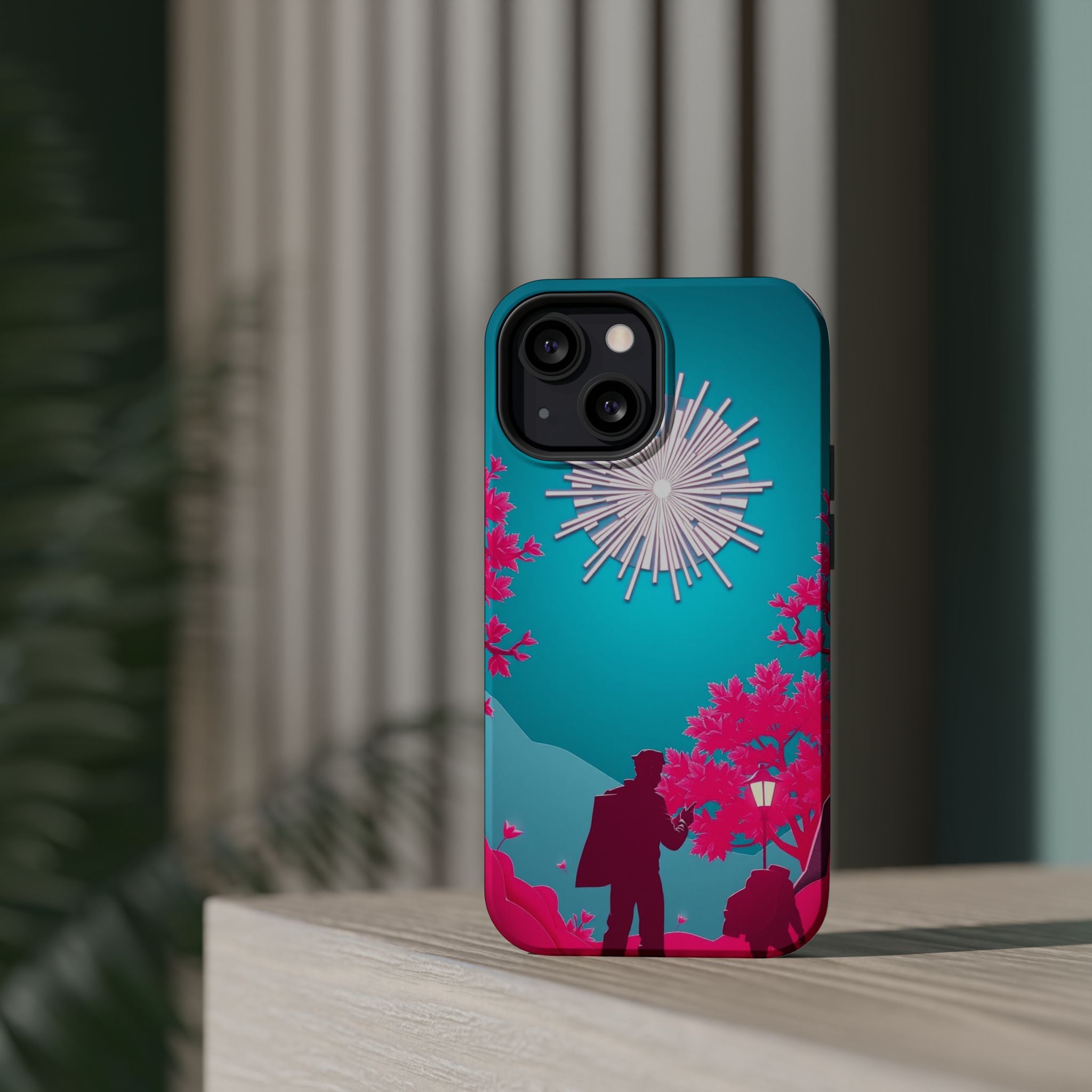 iPhone Bud Burst Paper Cut Art Slim Everyday Designer Case · iPhone Case
