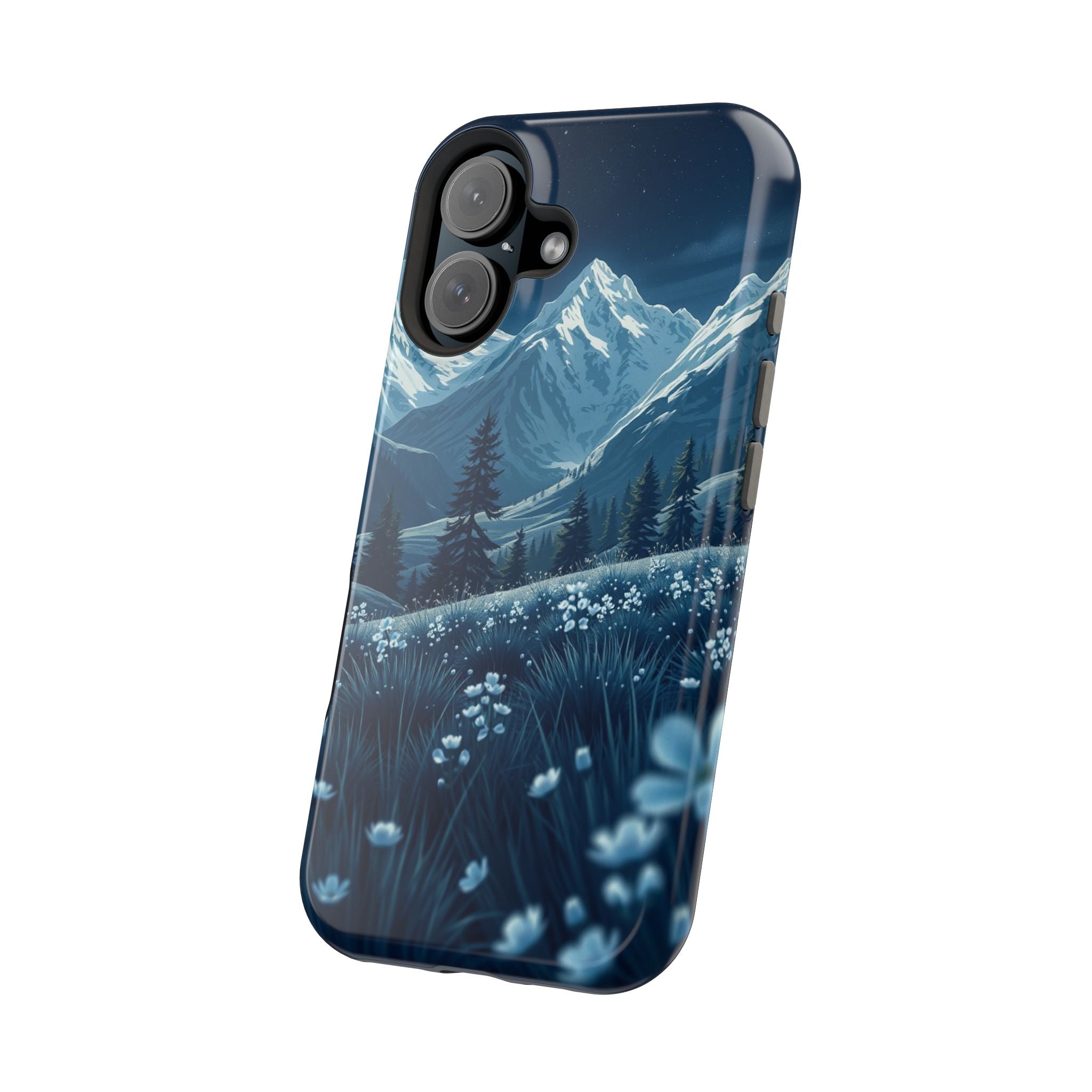 iPhone Dreamy Alpine Meadow Design Bold Modern Everyday Snap Case · iPhone Case