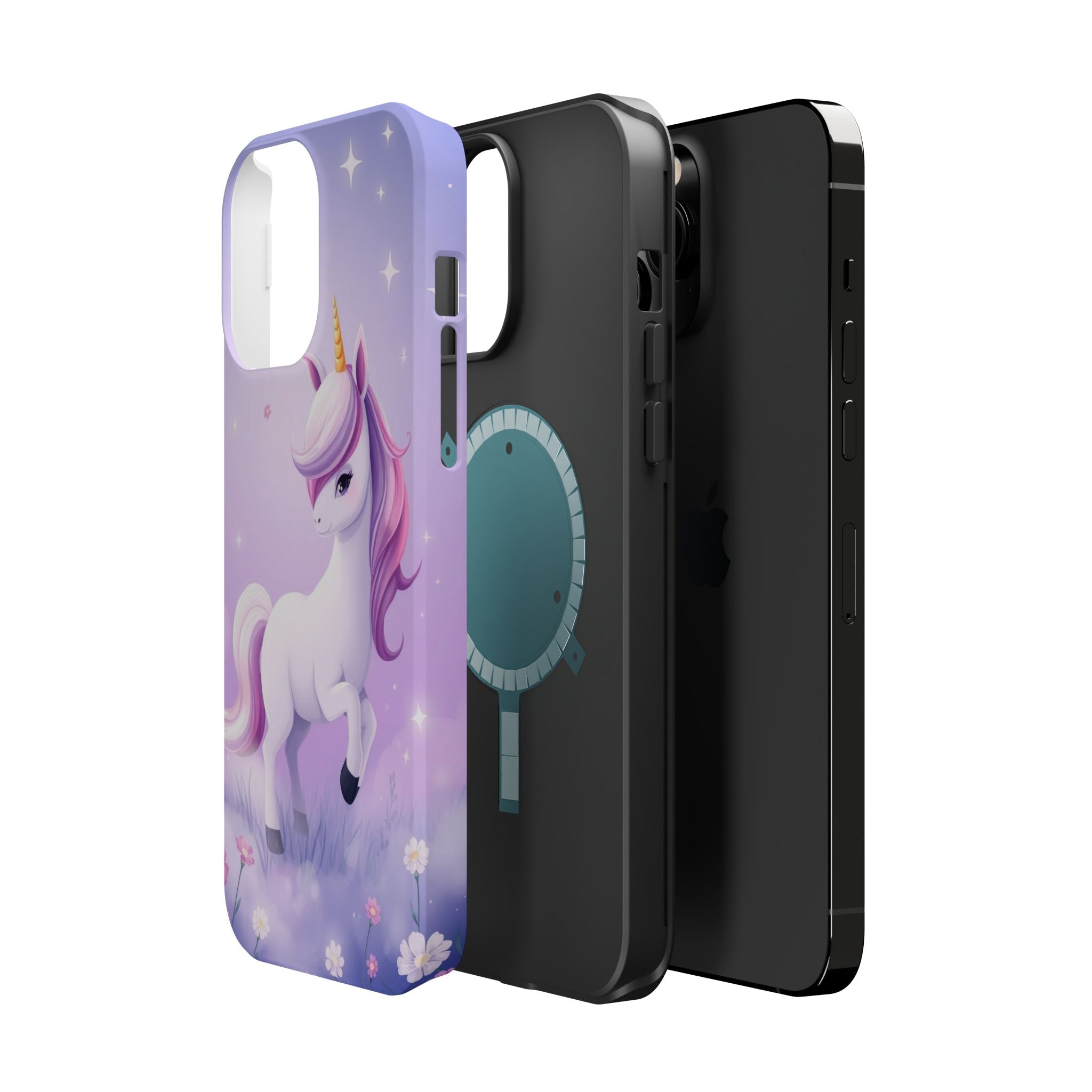 iPhone Lilac Mist Unicorn Kids Fun iPhone Phone Case Gift Artistic · iPhone Case