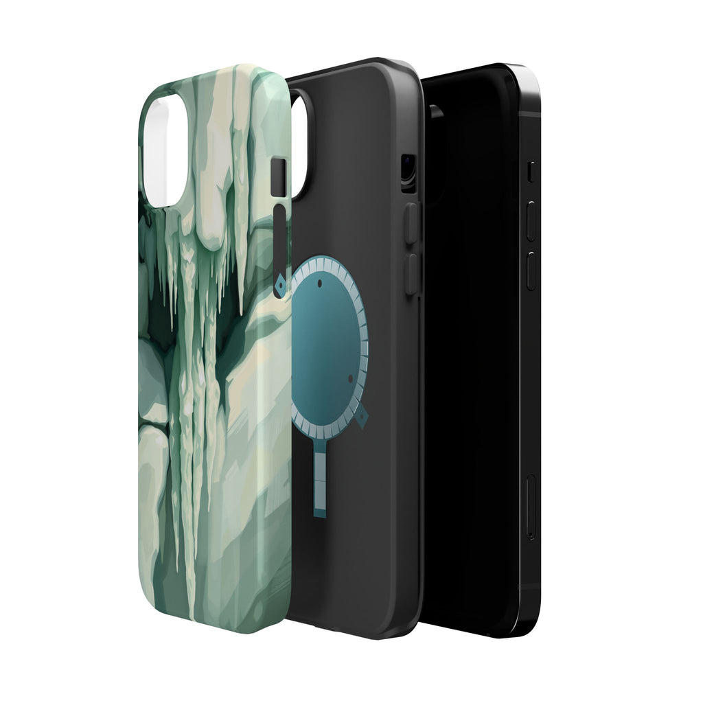 iPhone Earthy Icicle Formation Design Slim Everyday Designer Case · iPhone Case