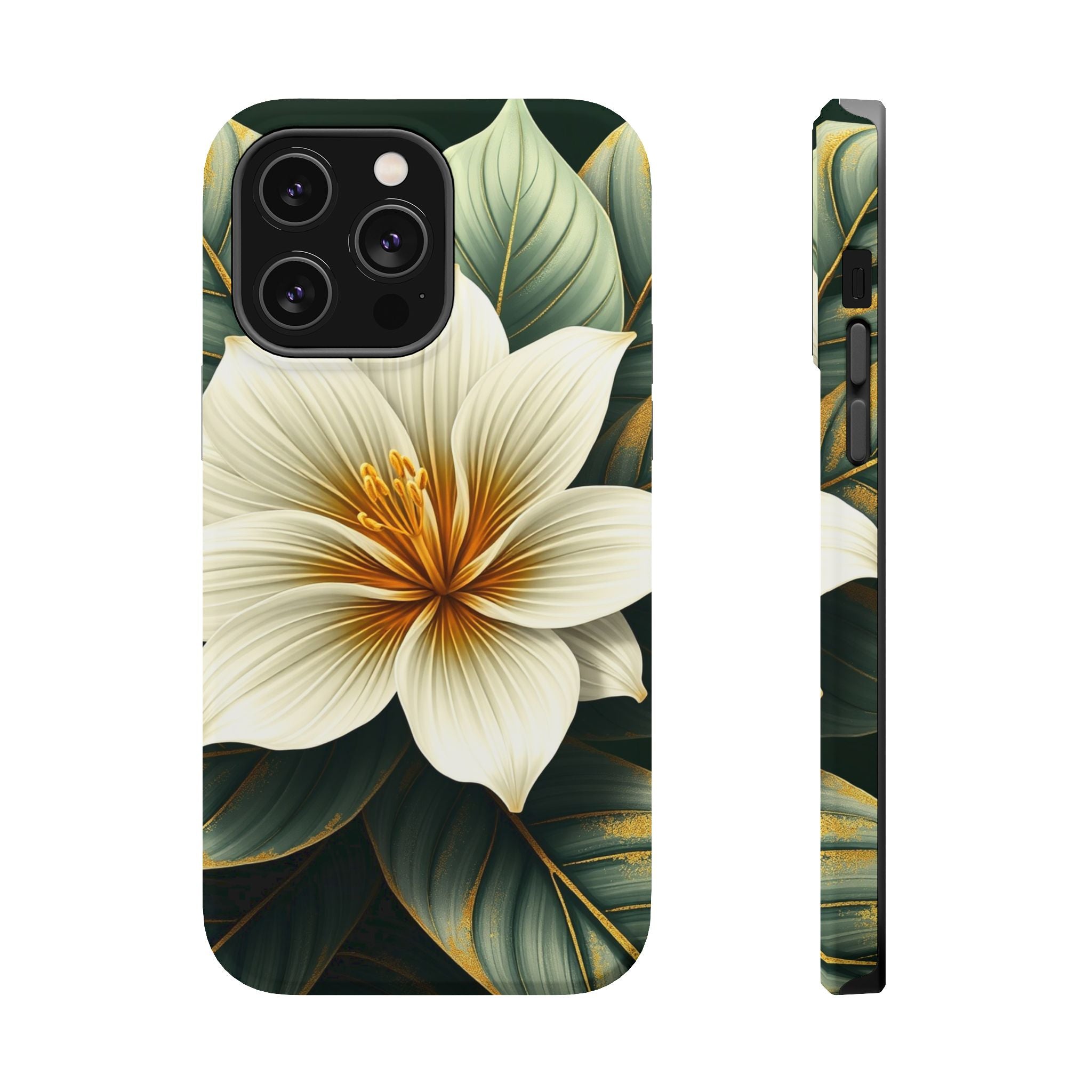 iPhone Radiant Tropical Bloom Design Slim Everyday Designer Case · iPhone Case