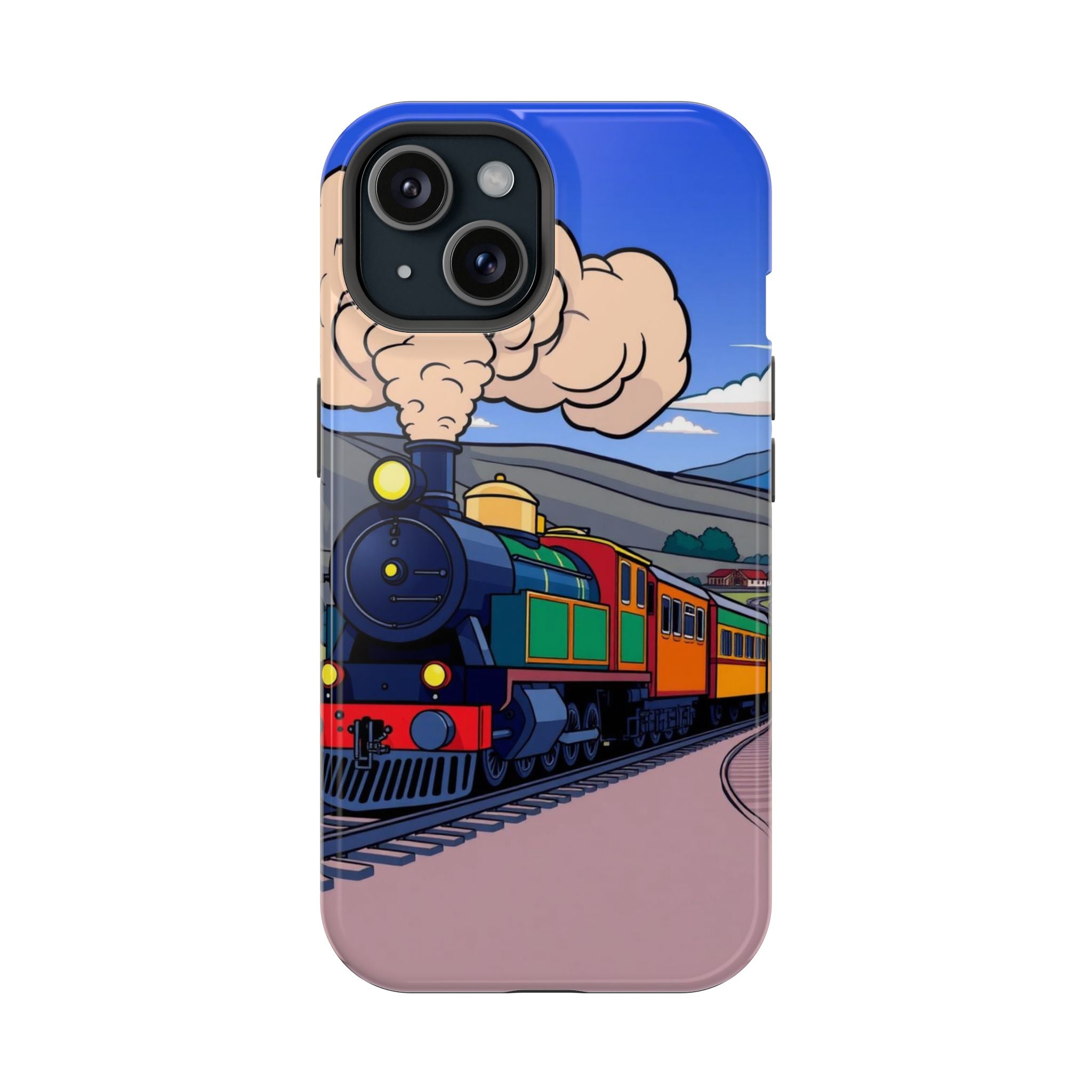 iPhone Steam Locomotive Puff Kids Fun iPhone Phone Case Gift Slim · iPhone Case