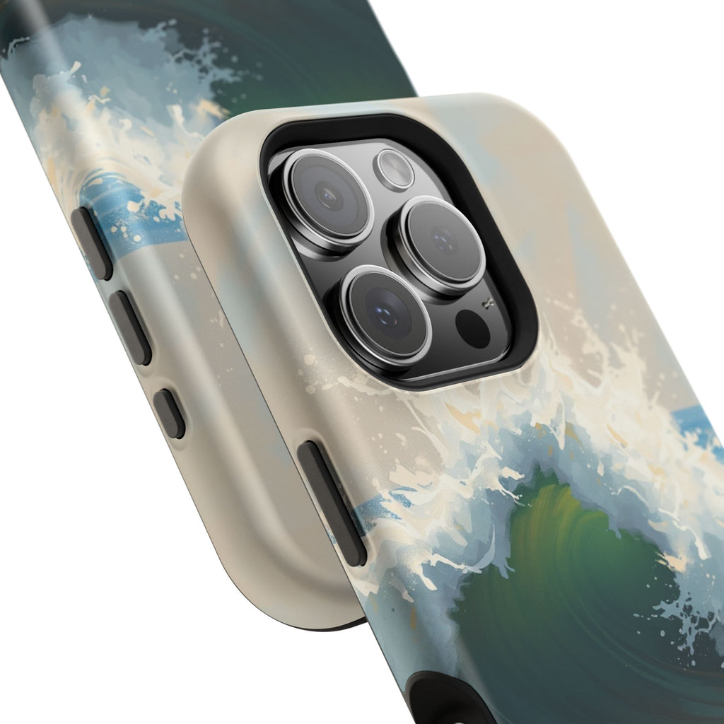 iPhone Radiant Ocean Wave Crash Design Slim Everyday Designer Case · iPhone Case