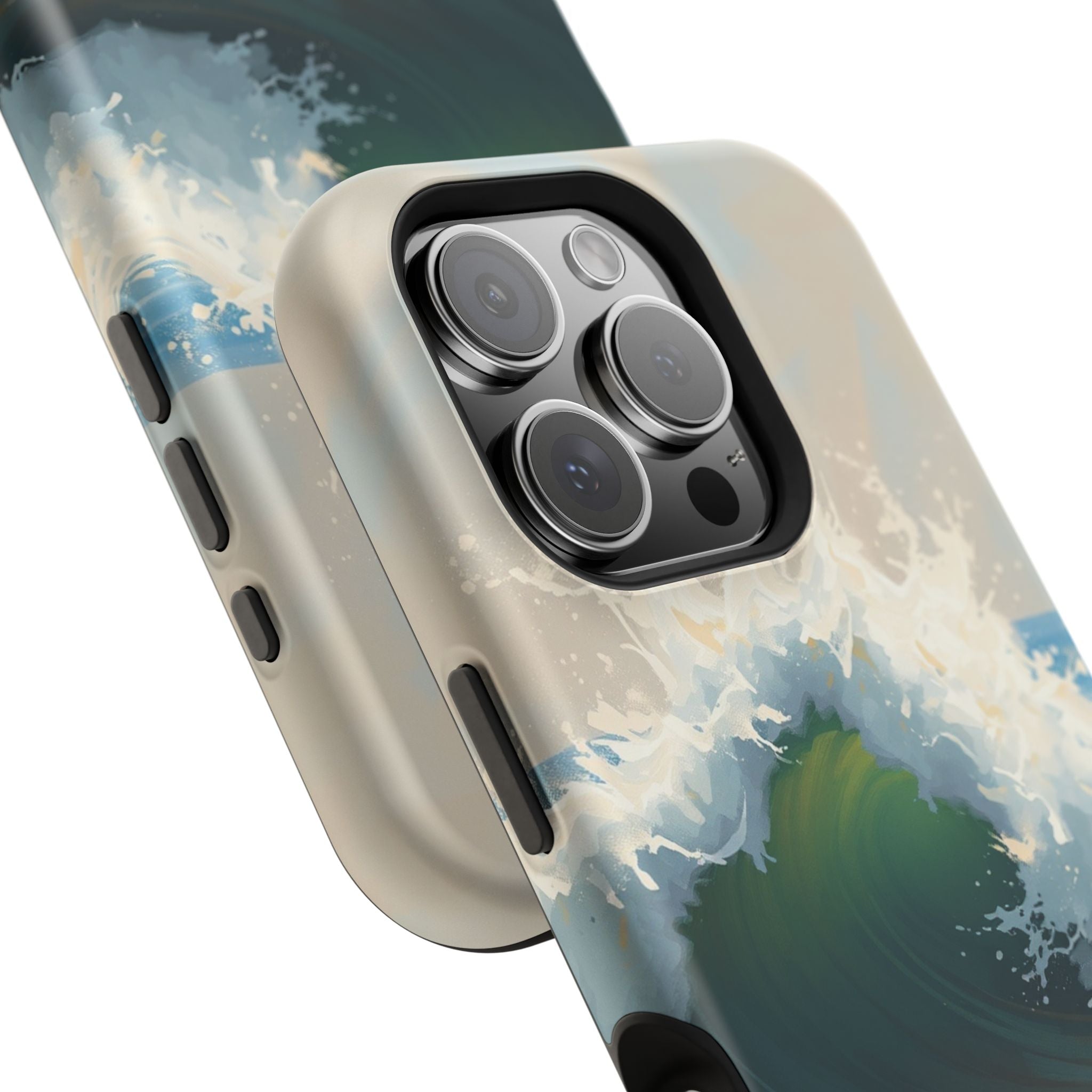 iPhone Radiant Ocean Wave Crash Design Slim Everyday Designer Case · iPhone Case