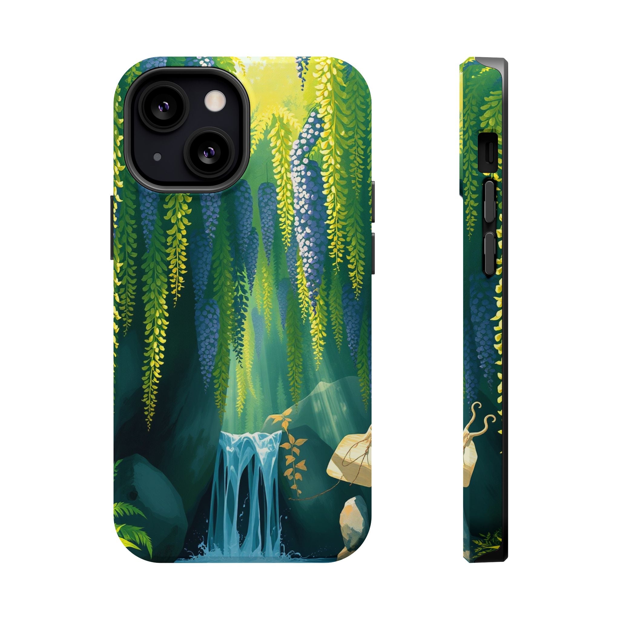 iPhone Wisteria Cascade Mystic Art Bold Modern Everyday Snap Case · iPhone Case