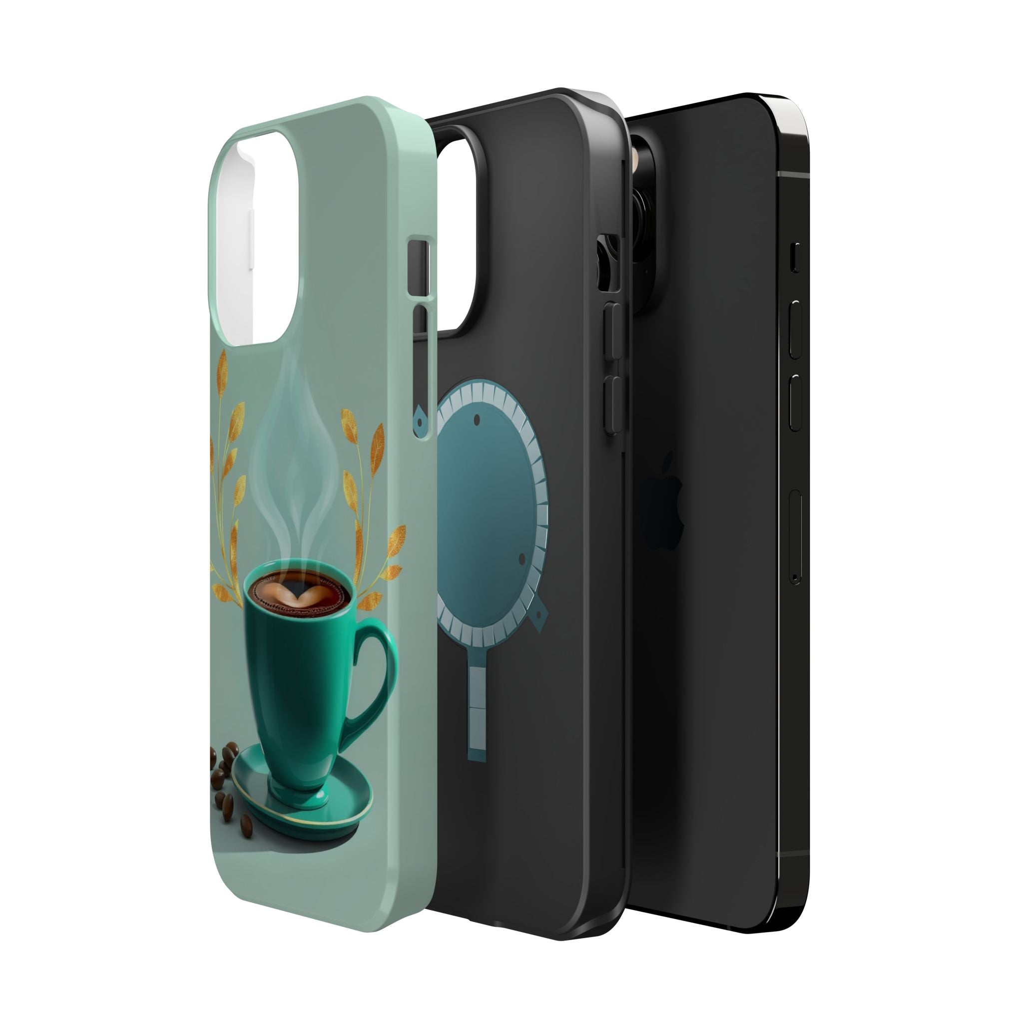 iPhone Radiant Emotional Support Coffee Design Soft Finish Everyday Case · iPhon