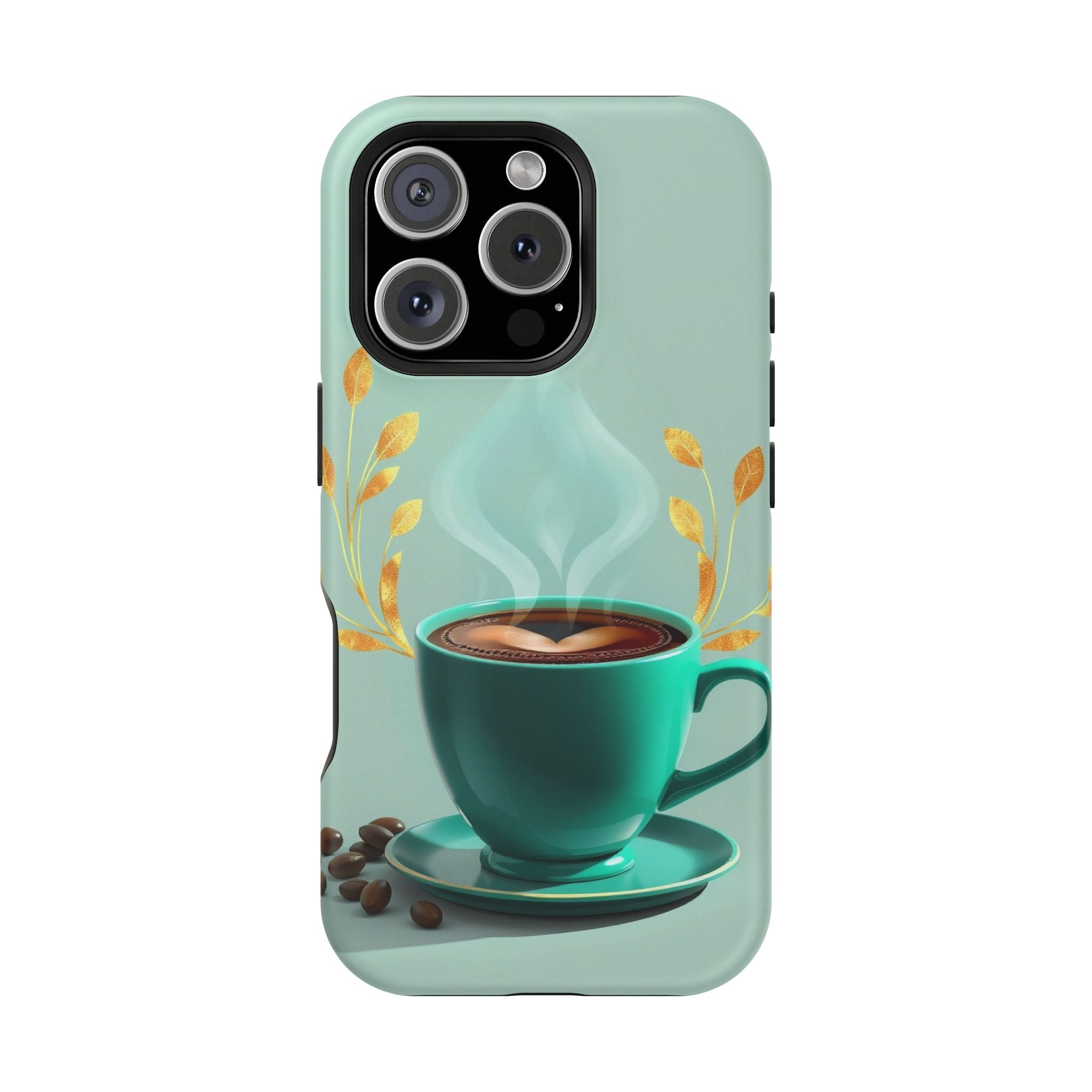 iPhone Radiant Emotional Support Coffee Design Soft Finish Everyday Case · iPhon