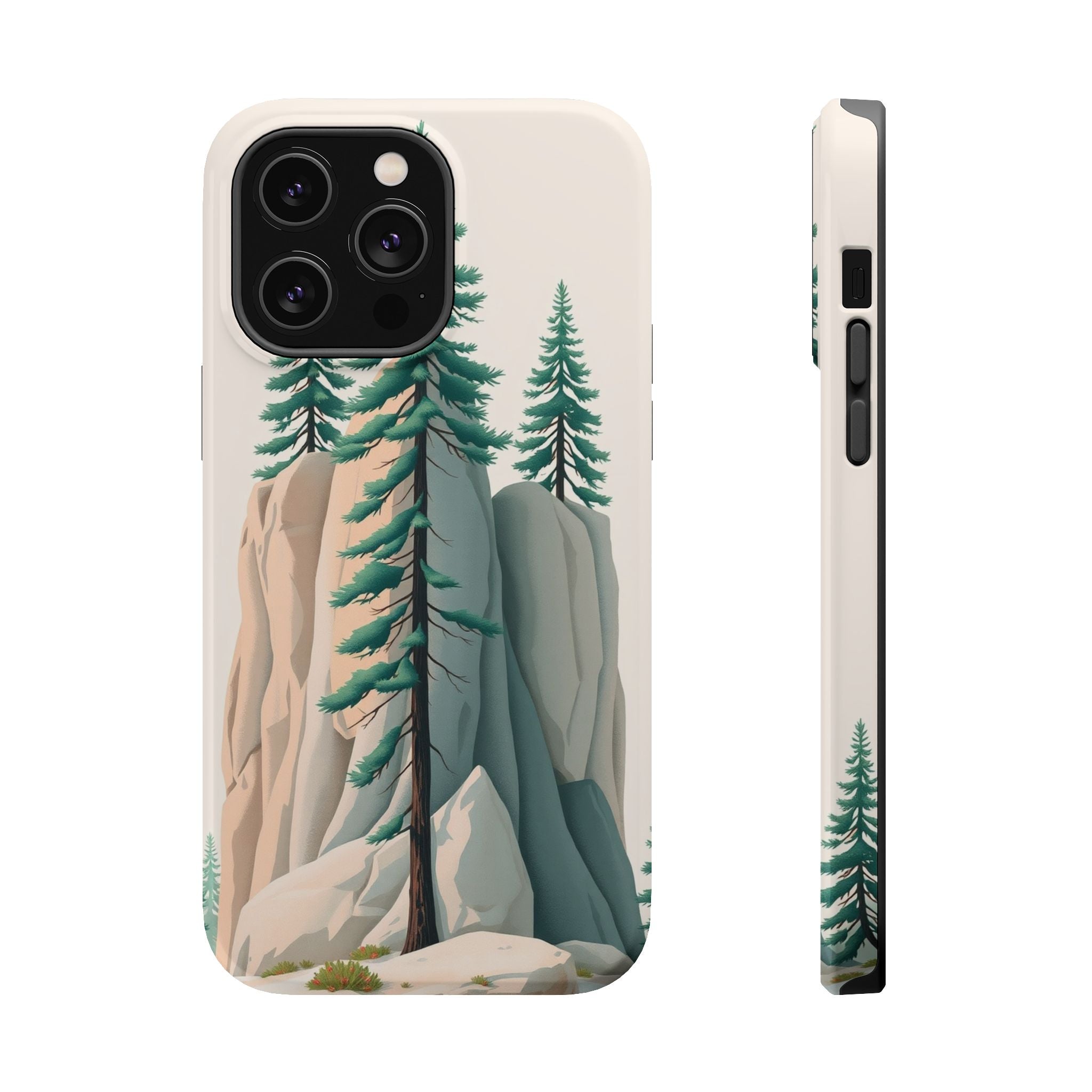 iPhone Pine Ridge Electric Art 17 Bold Modern Everyday Snap Case · iPhone Case