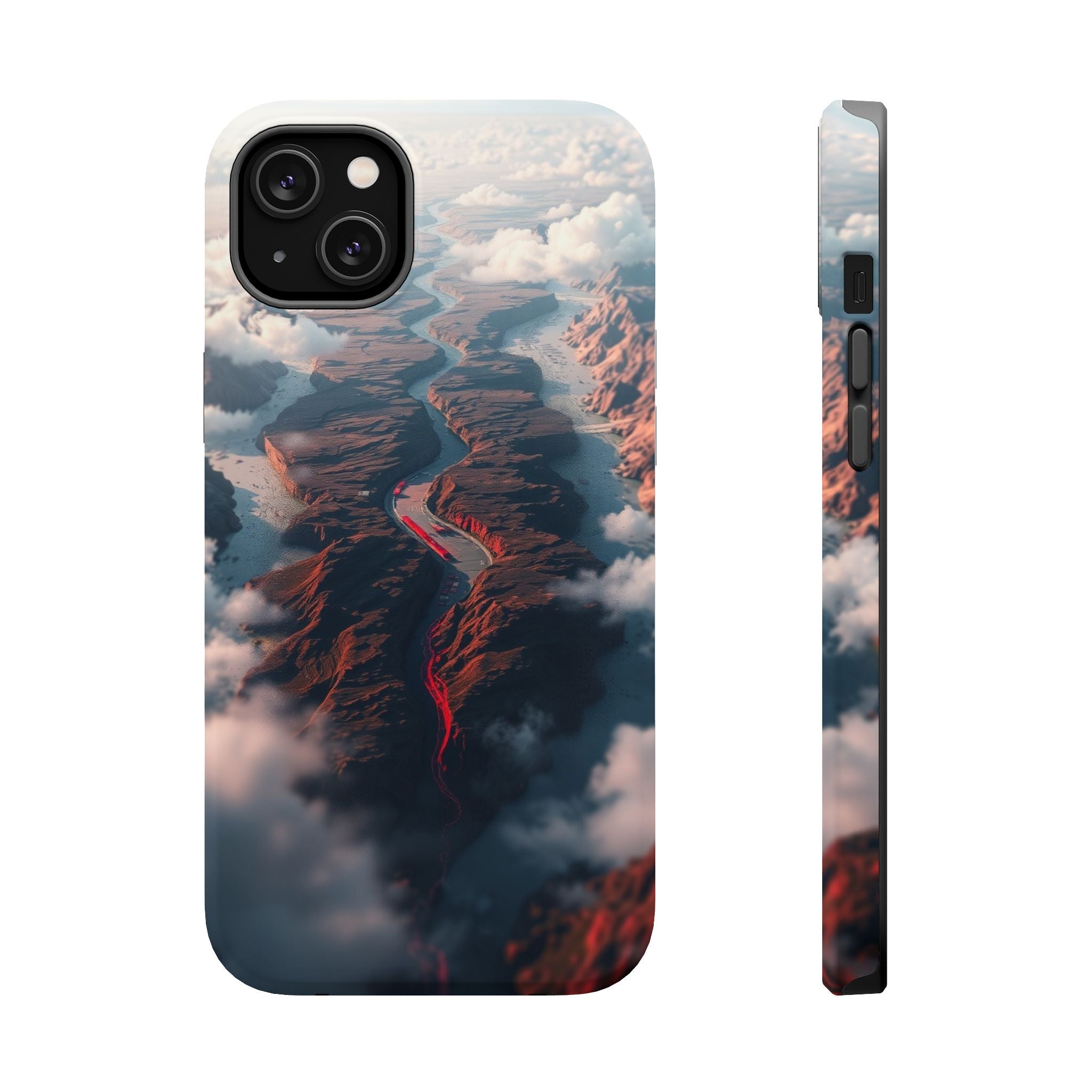 iPhone Dreamy River Delta Aerial Design Slim Everyday iPhone Designer · iPhone C