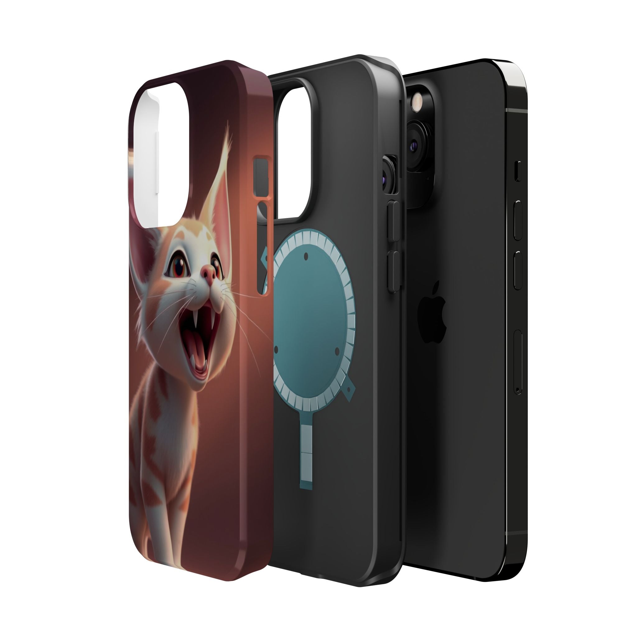 iPhone Feral But Friendly Mystic Art Slim Everyday Designer Case · iPhone Case