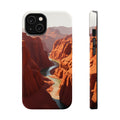 iPhone Radiant River Canyon Design Bold Modern Everyday Snap Case · iPhone Case