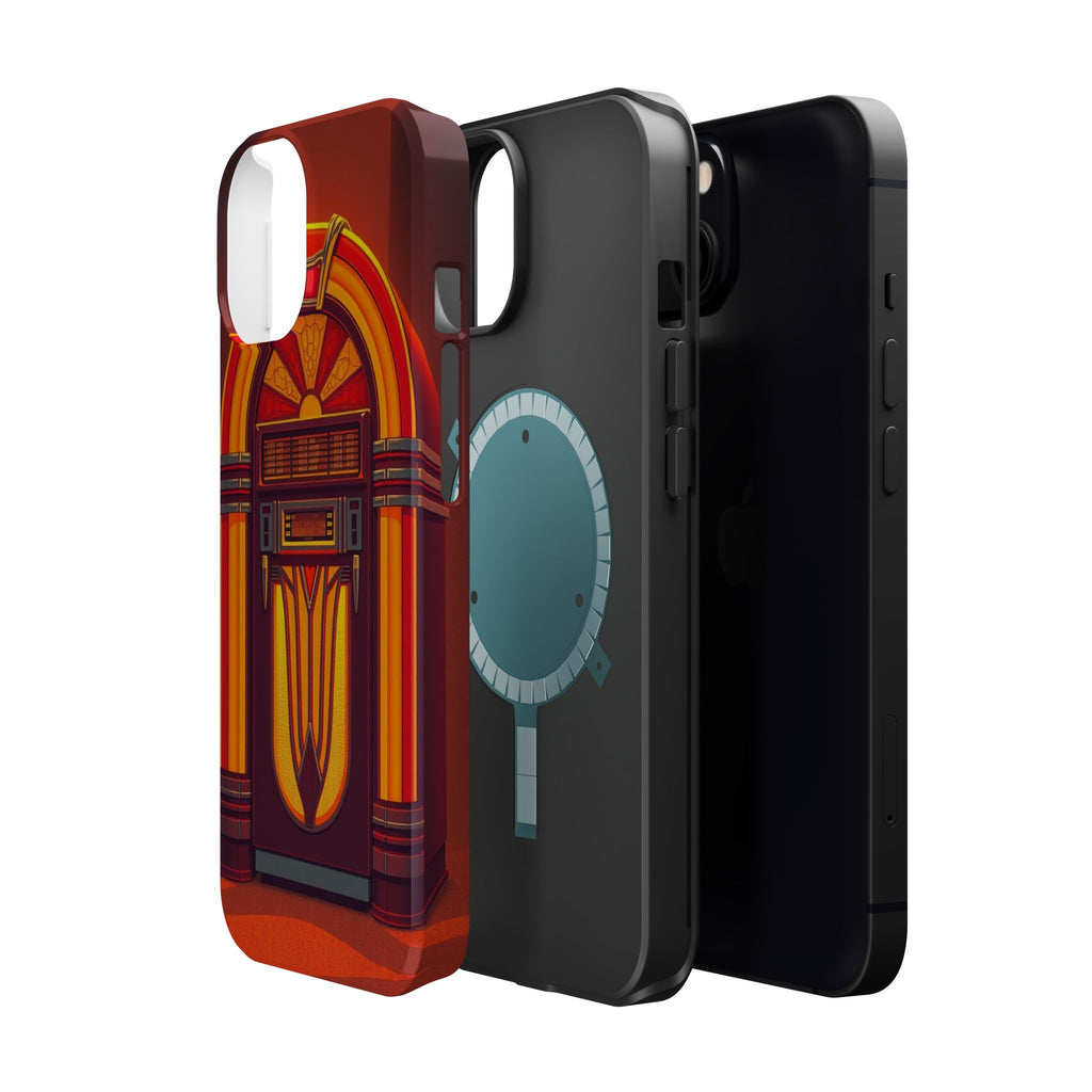 iPhone Jukebox Glow Pop Art Bold Bold Modern Everyday Snap Case · iPhone Case
