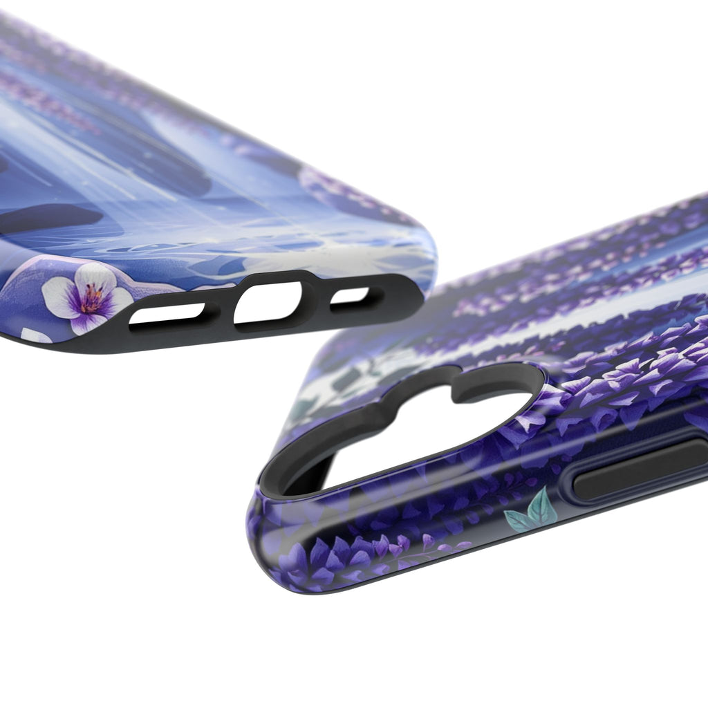 iPhone Wisteria Cascade Serene Design Slim Snap Case Ga · iPhone Case