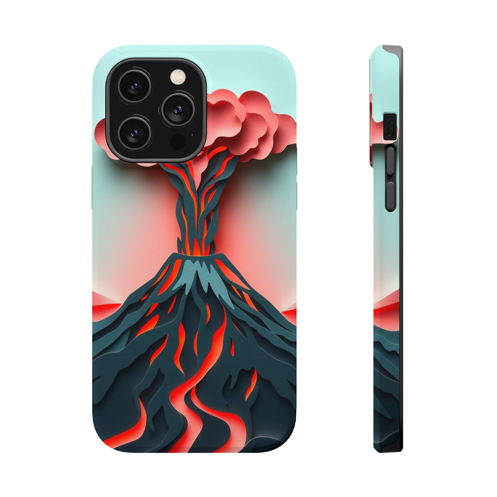 iPhone Mint And Blush Volcanic Eruption Slim Everyday iPhone Designer · iPhone C