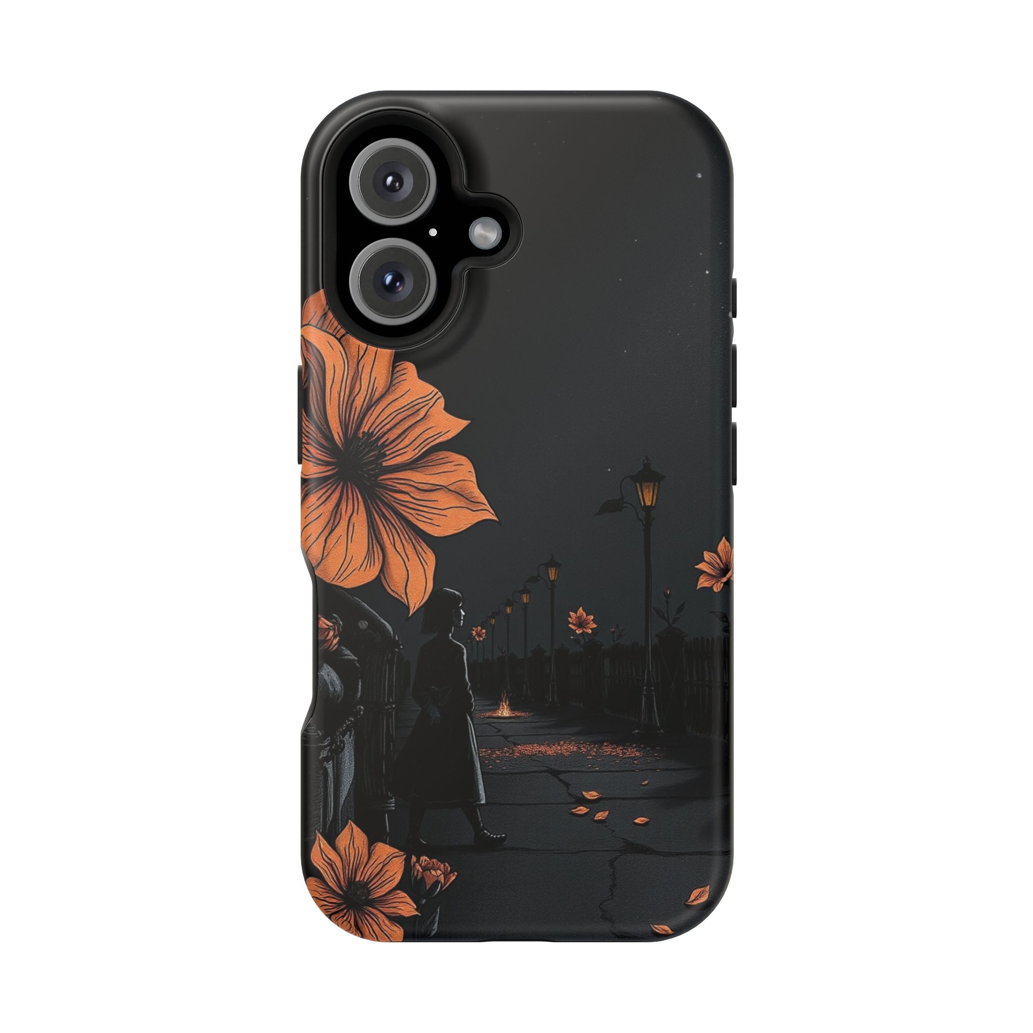 iPhone Night Bloomer Electric Art Bold Modern Everyday Snap Case · iPhone Case