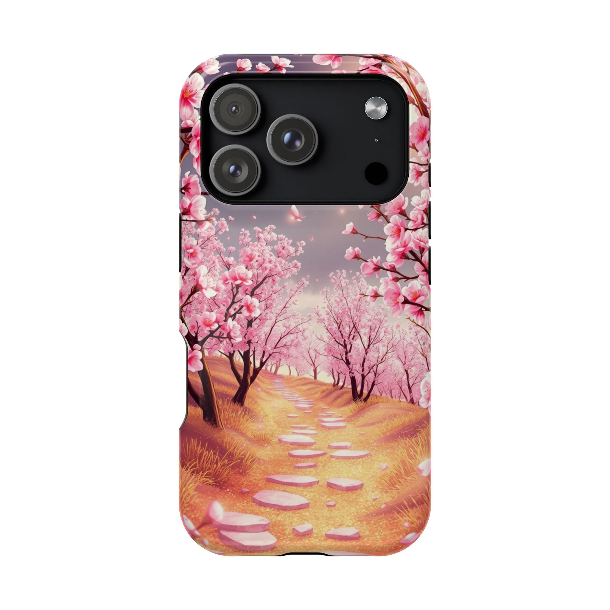 iPhone Dreamy Blossom Trail Design 14 Slim Everyday Designer Case · iPhone Case
