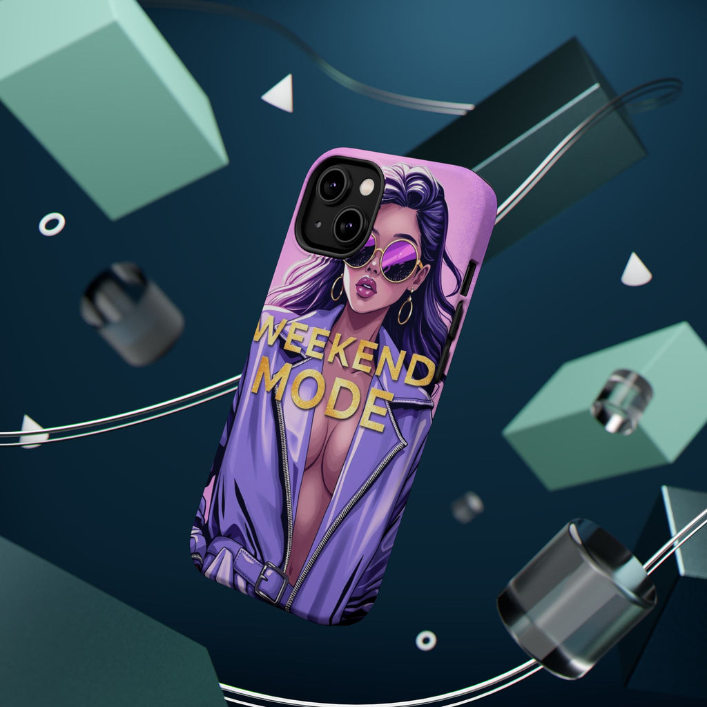 iPhone Lavender And Pearl Weekend Mode On Slim Everyday Designer Case · iPhone C