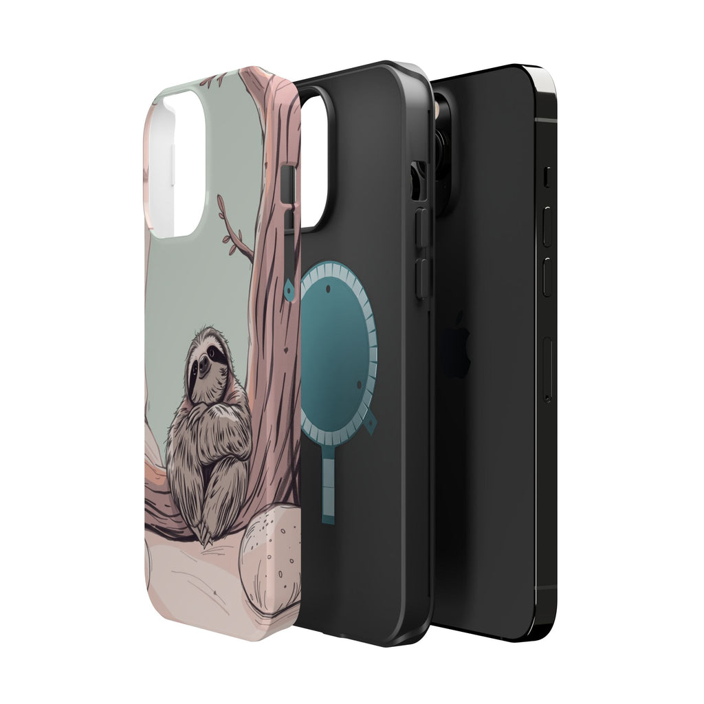 iPhone Cozy Sloth Mode Hand-Drawn Sketch Slim Everyday Designer Case · iPhone Ca